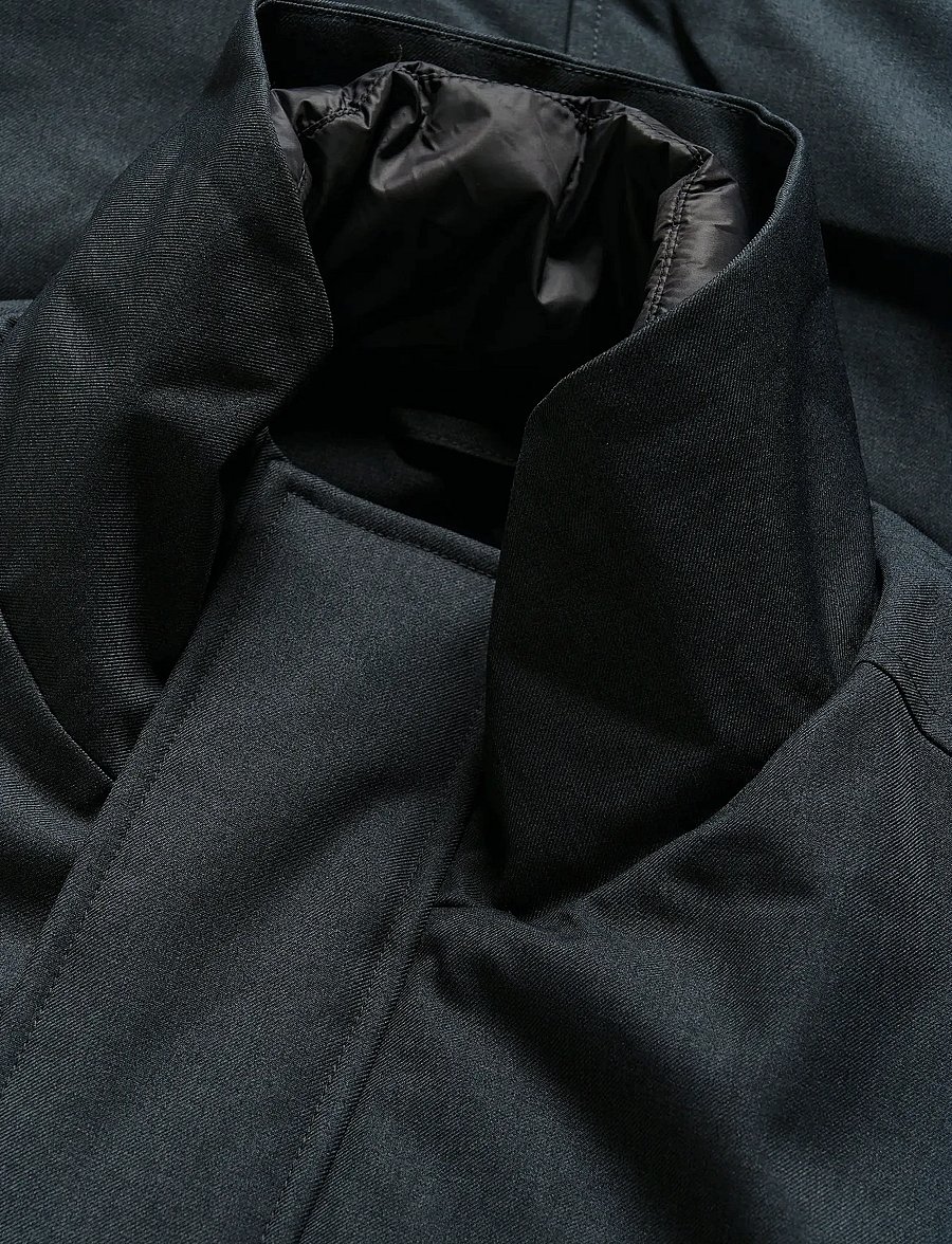 Matinique - MAharvey L - leichte mäntel - dark grey melange - 5