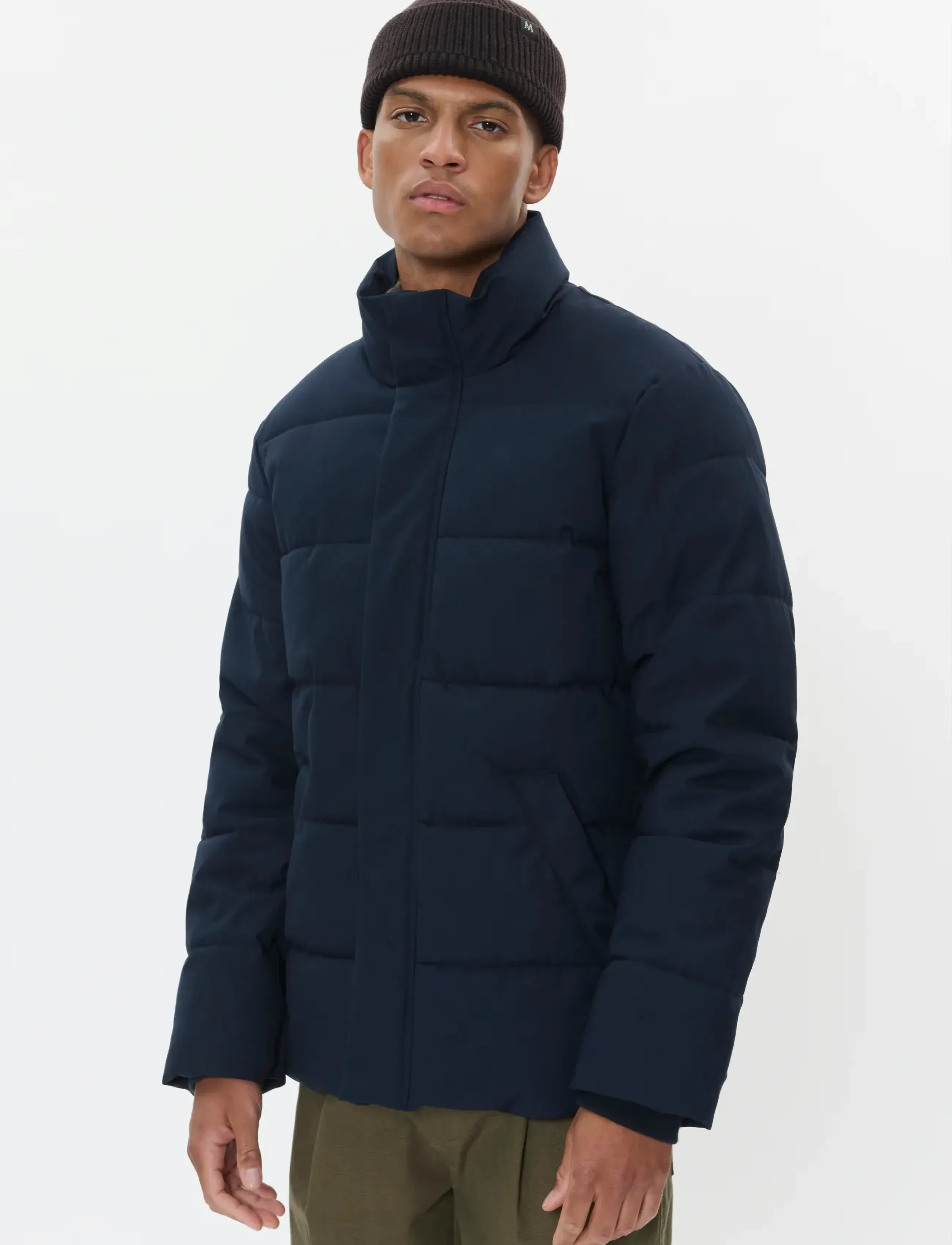 Matinique Maromone, Mænd, Vatteret Jakke, Navy, Str: M
