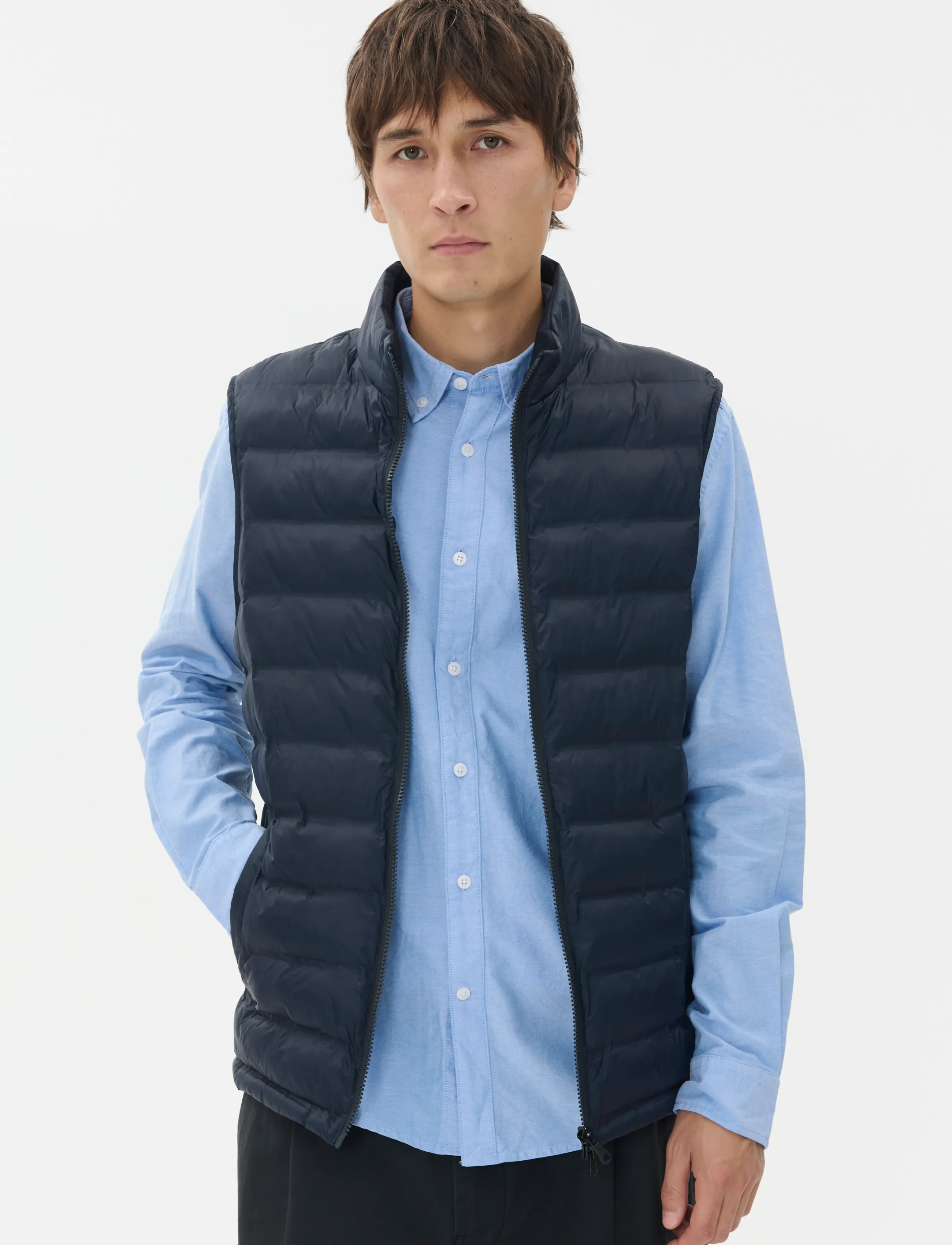 Matinique MAsalvatore Vest - Kleidung - DARK NAVY / navy