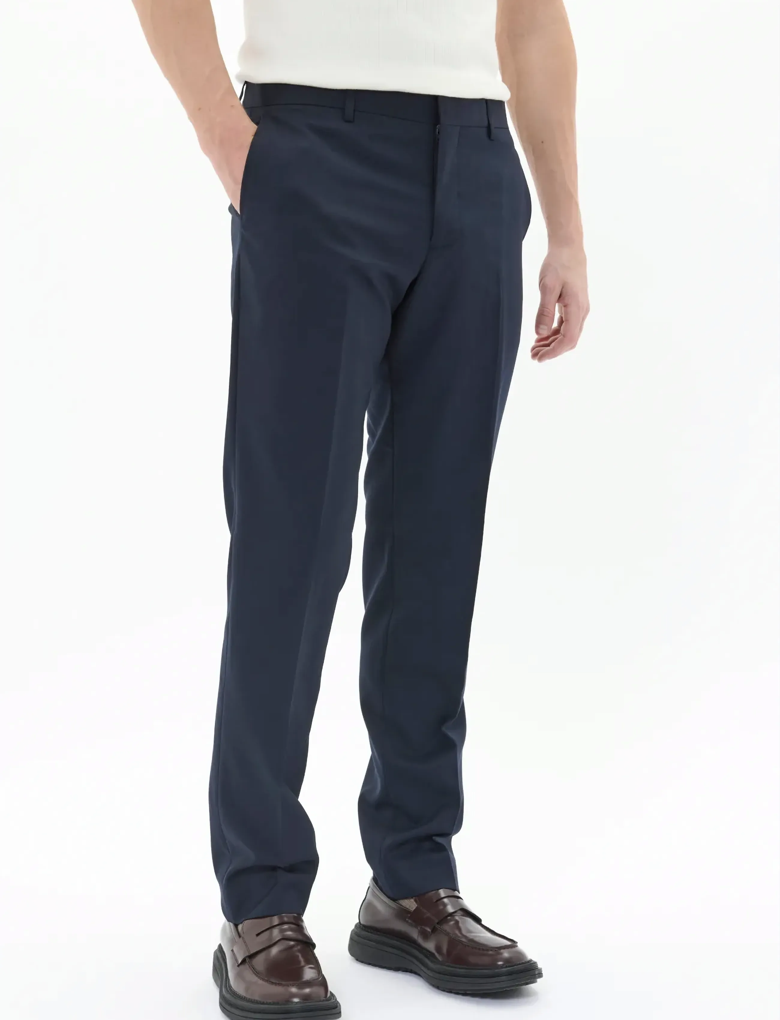 Matinique - MAlas - anzugshosen - dark navy - 0