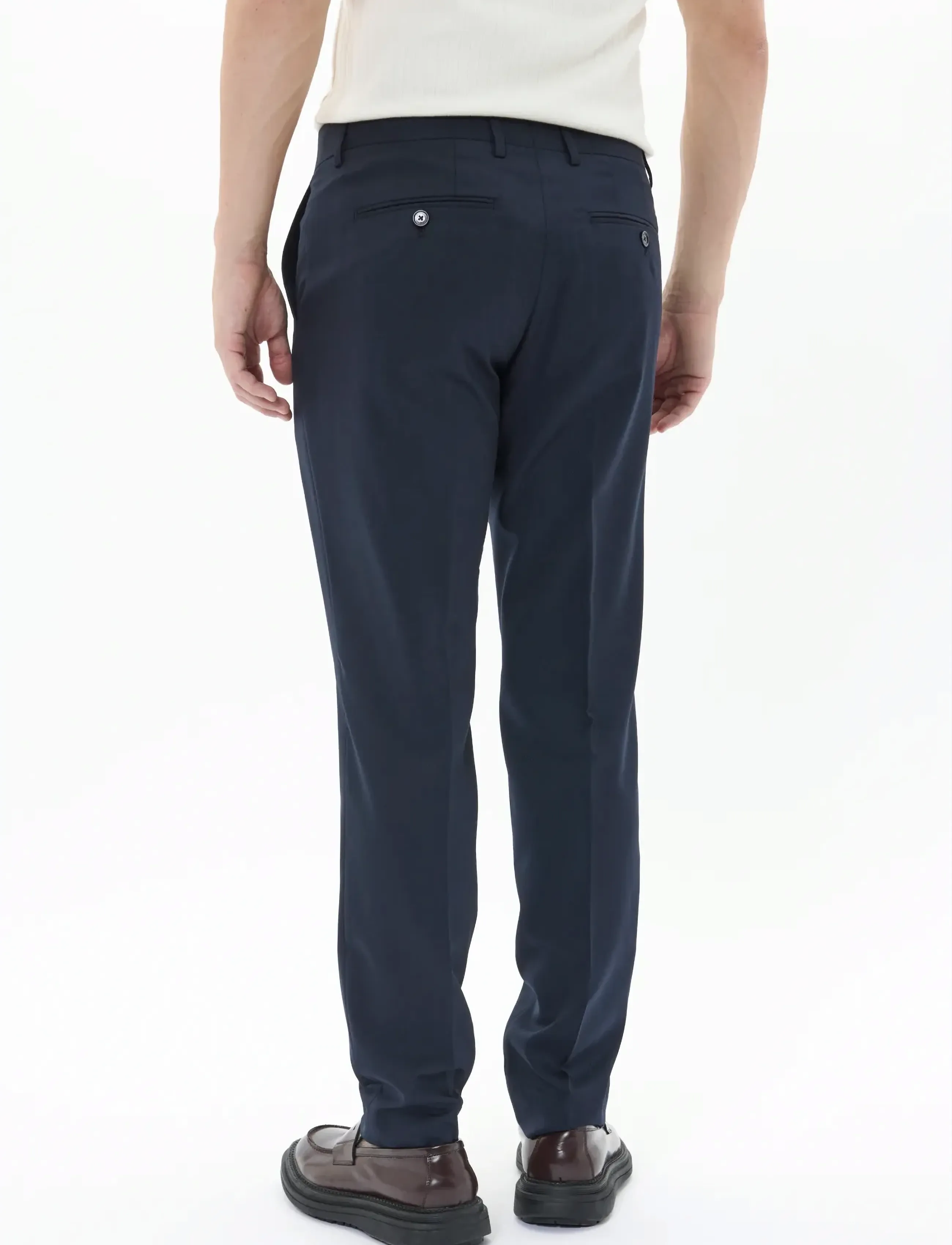 Matinique - MAlas - kostiumo kelnės - dark navy - 4