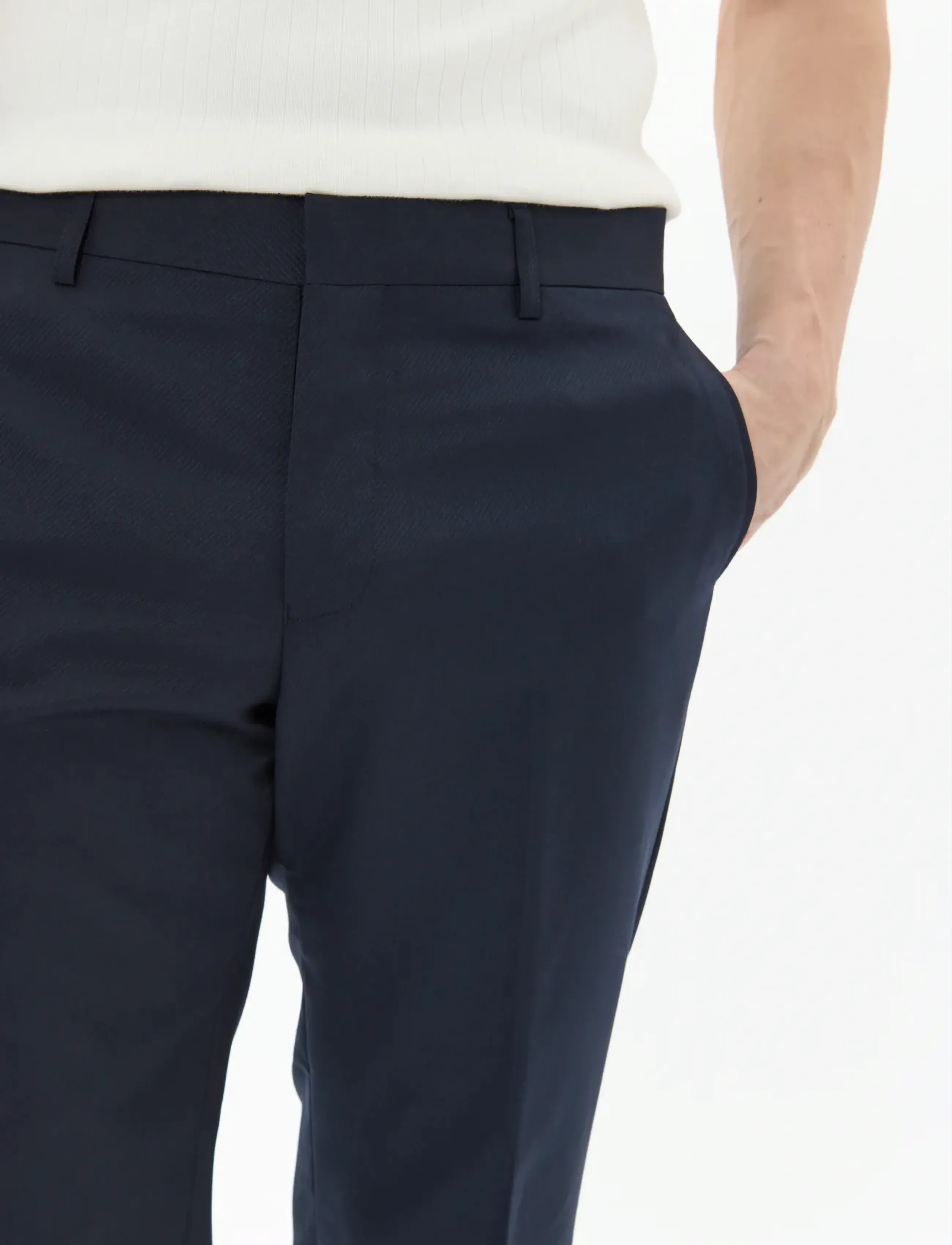 Matinique - MAlas - kostiumo kelnės - dark navy - 5