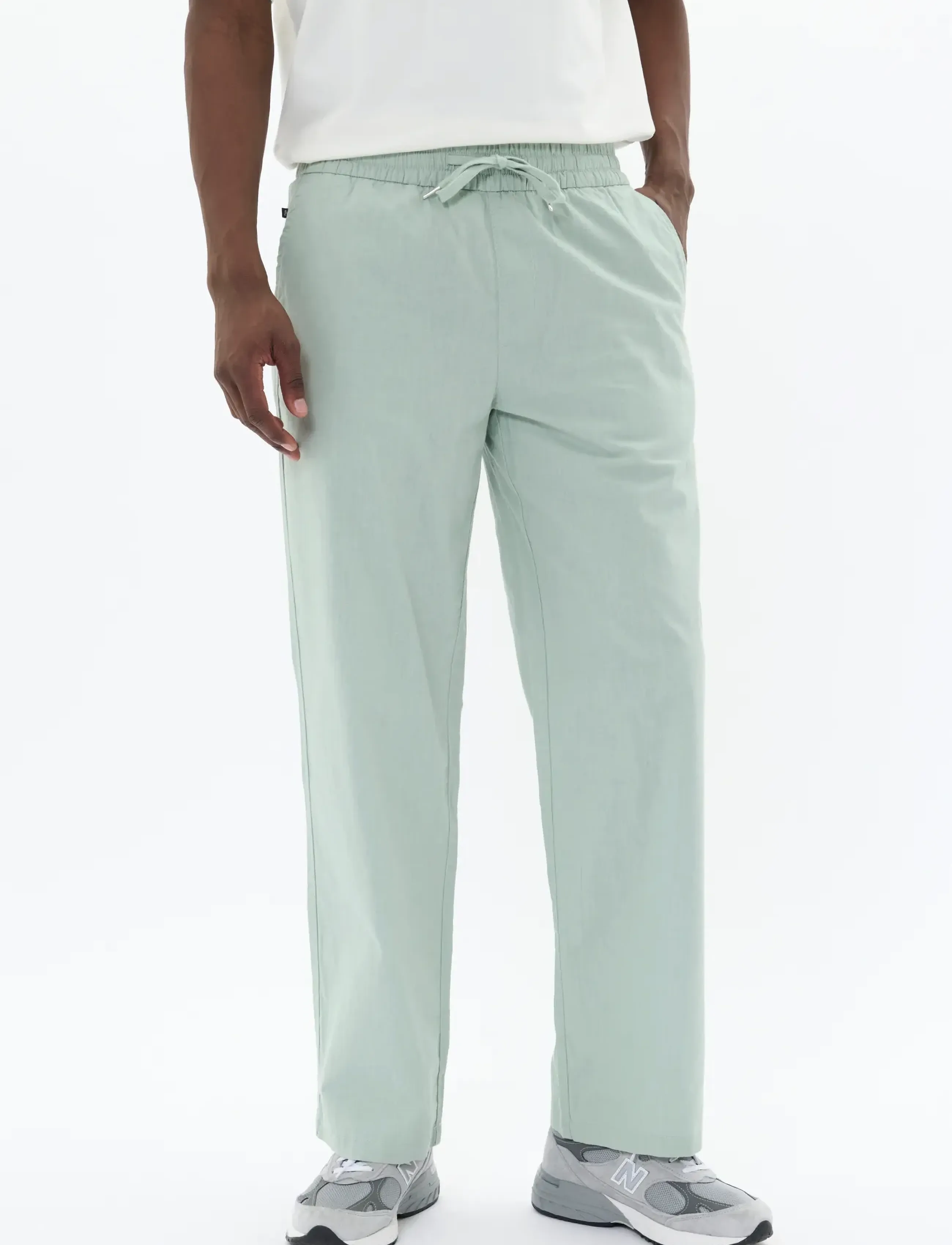 Matinique Mabarton Wide Pants, Mænd, Vide Bukser, Grøn, Str: XS x 32