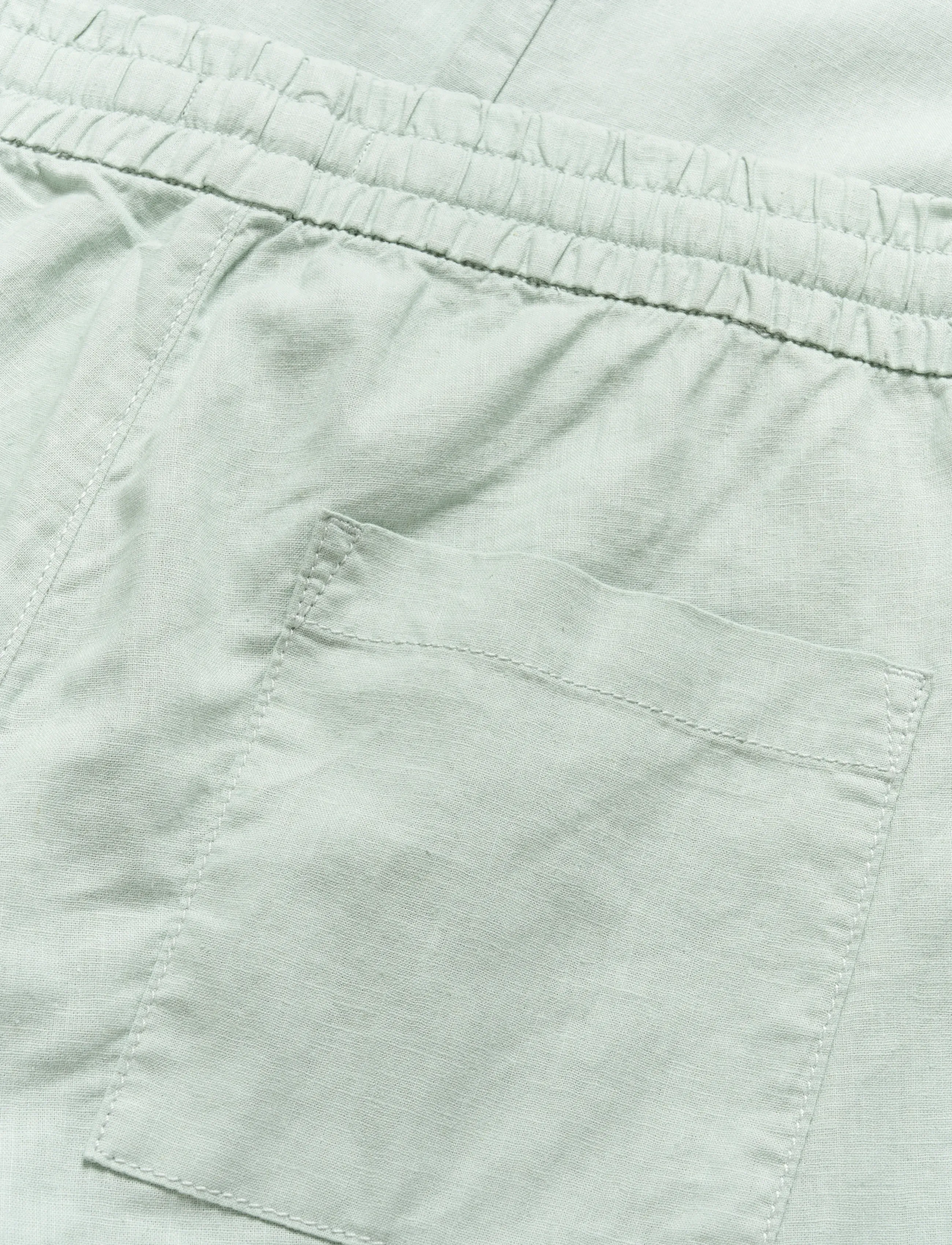 Matinique - MABarton Wide pants - lininės kelnės - aqua gray - 5
