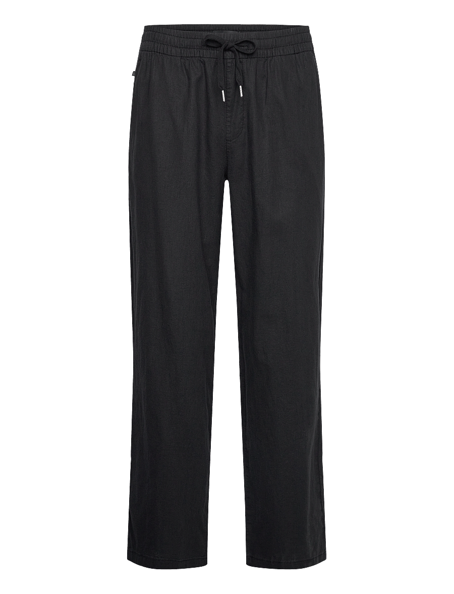 Matinique - MABarton Wide pants - linased püksid - black - 1