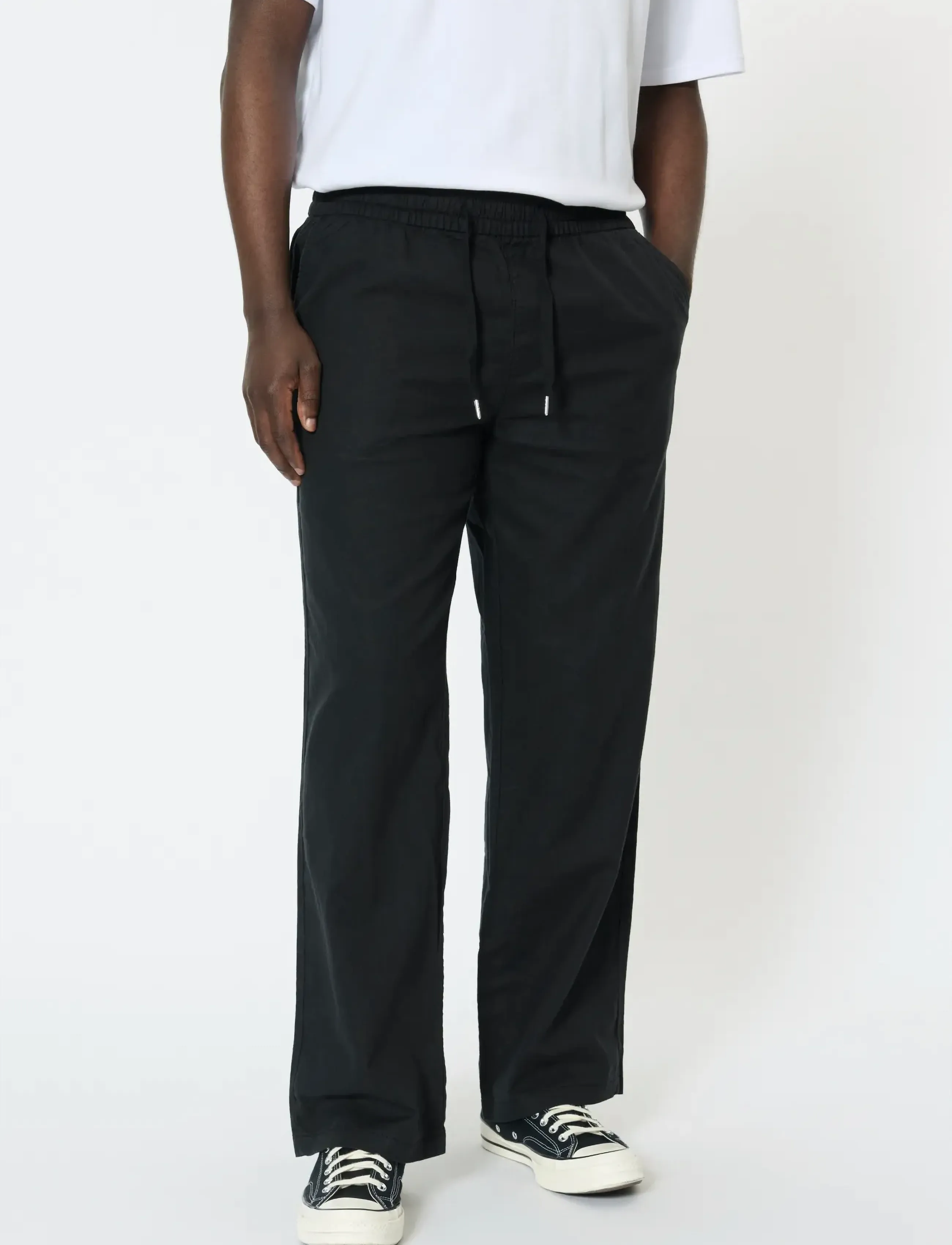 Matinique MABarton Wide pants - Matinique - BLACK / black