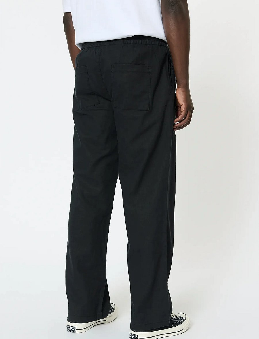 Matinique - MABarton Wide pants - linased püksid - black - 4