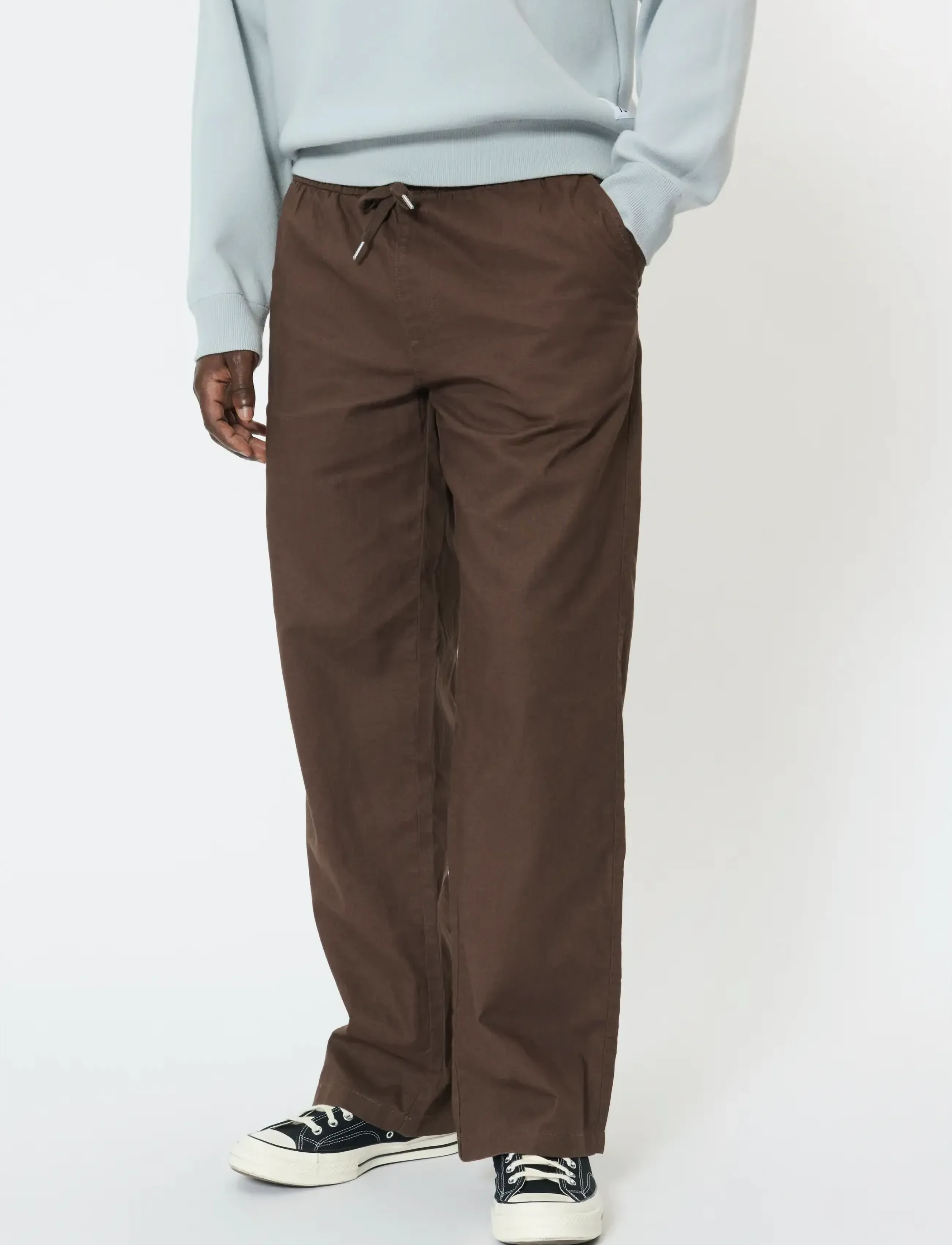 Matinique MABarton Wide pants - Hosen - CHOCOLATE BROWN / brown