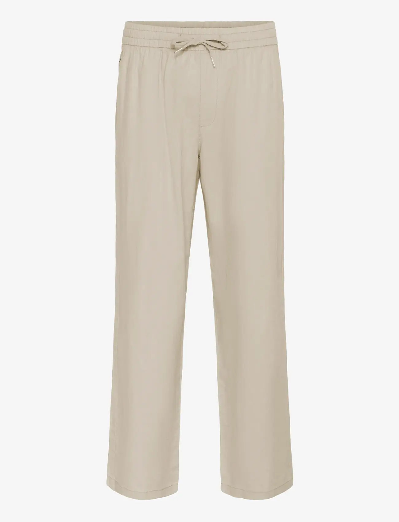 Matinique - MABarton Wide pants - linased püksid - plaza taupe - 1