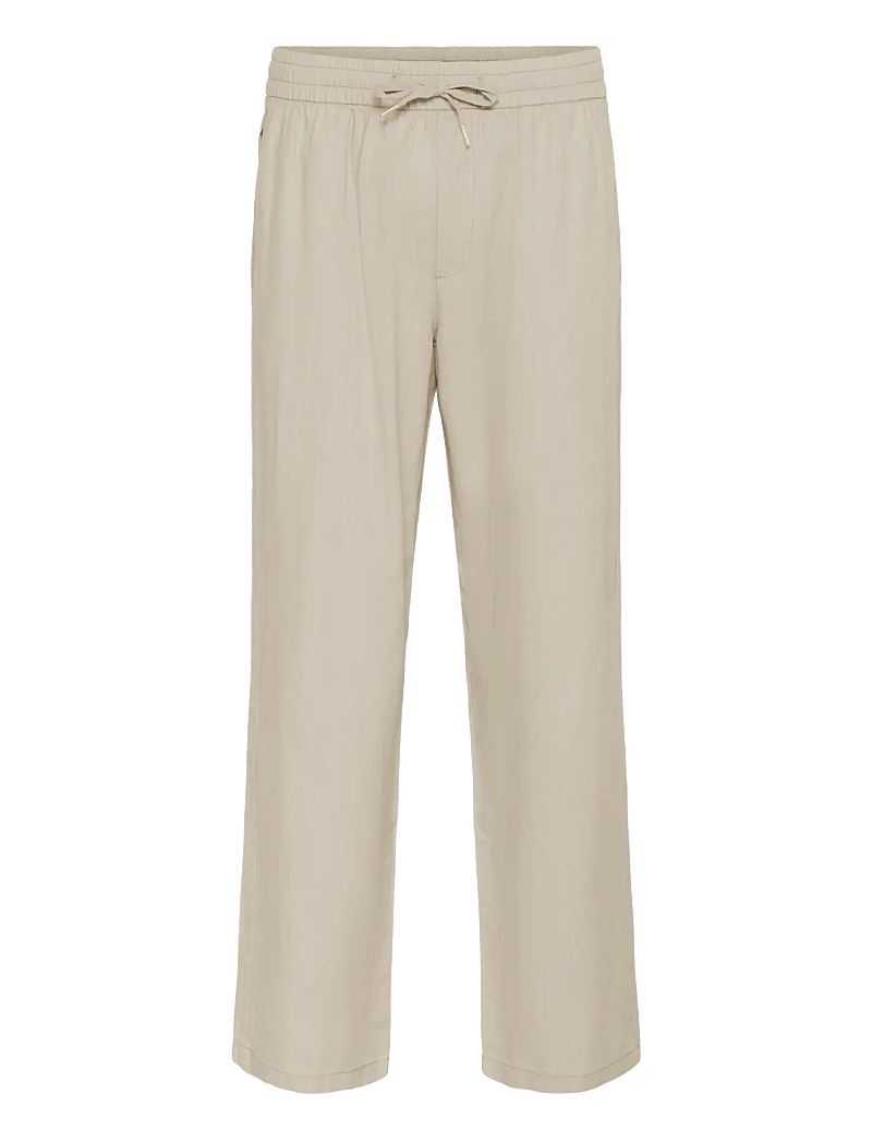Matinique - MABarton Wide pants - linased püksid - plaza taupe - 1