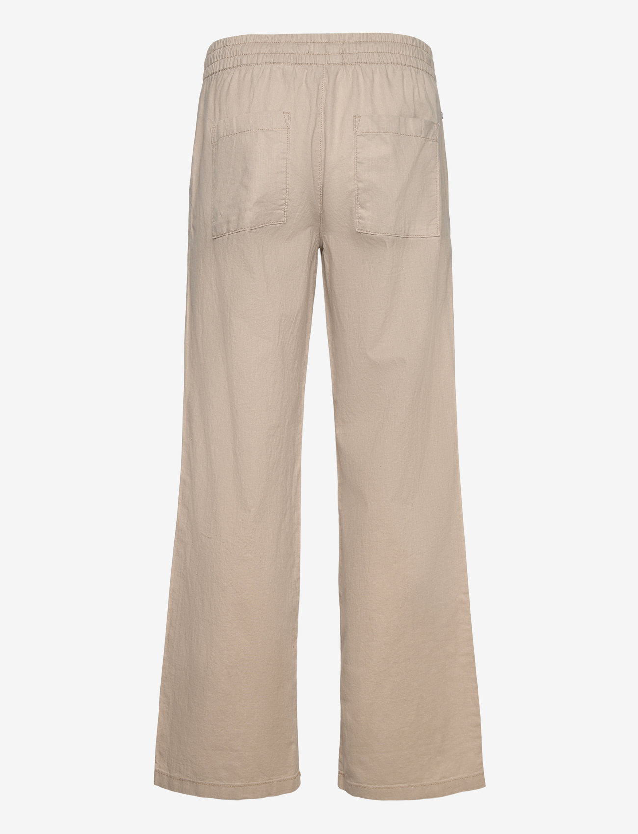 Matinique - MABarton Wide pants - linased püksid - plaza taupe - 2
