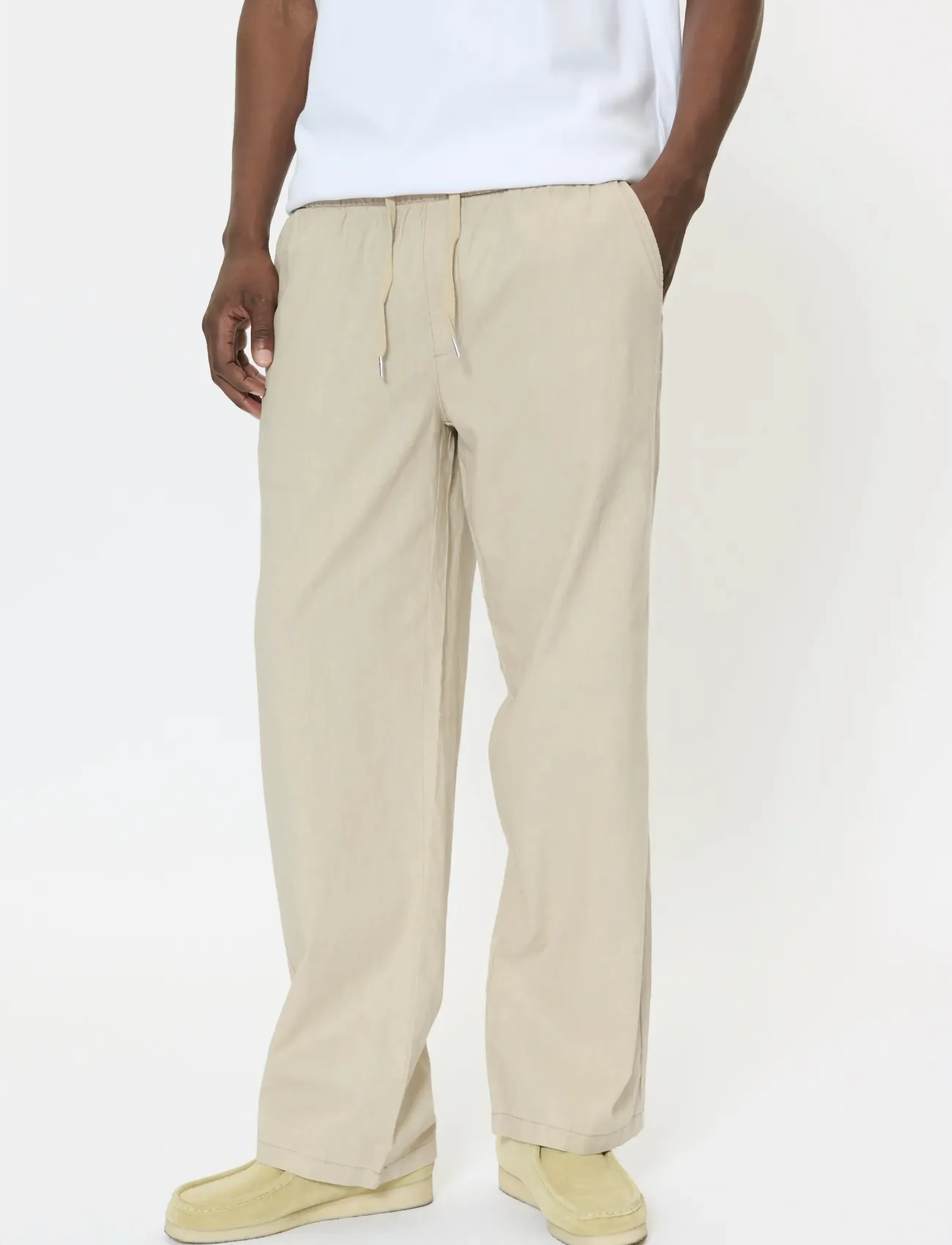 Matinique MABarton Wide pants - Hosen - PLAZA TAUPE / beige