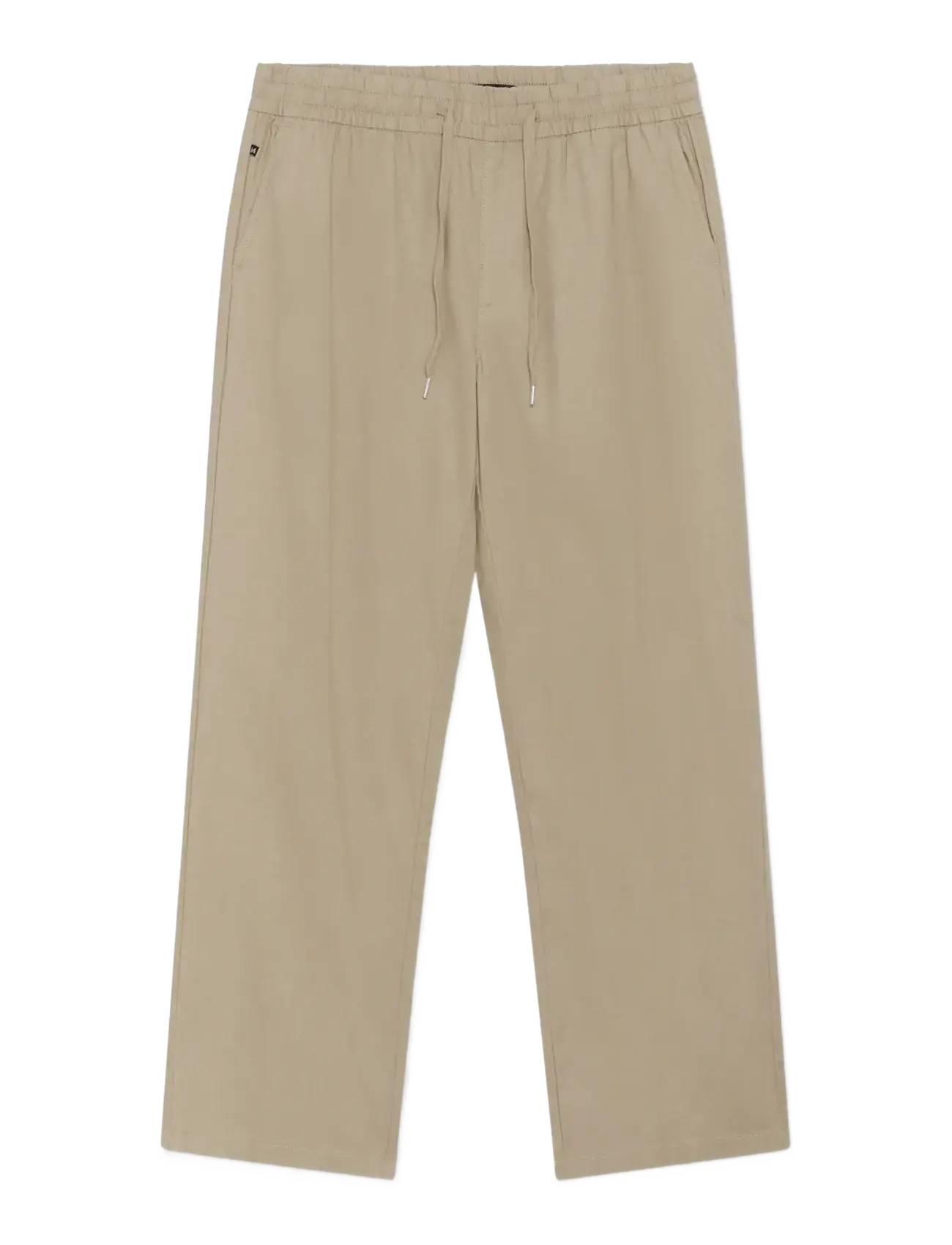 Matinique MABarton Wide pants - Leinenhosen - WINTER TWIG / beige