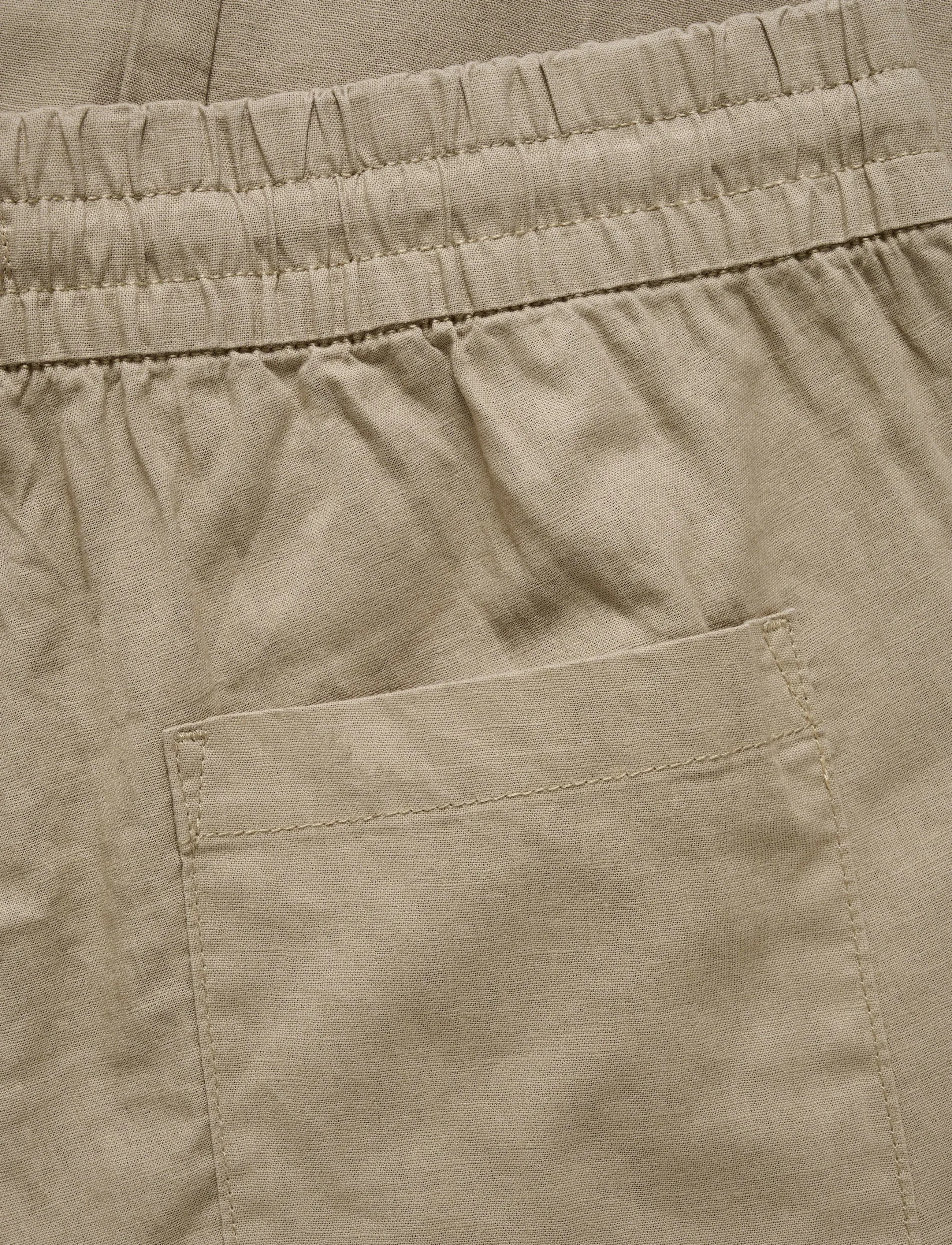 Matinique - MABarton Wide pants - linnebyxor - winter twig - 5