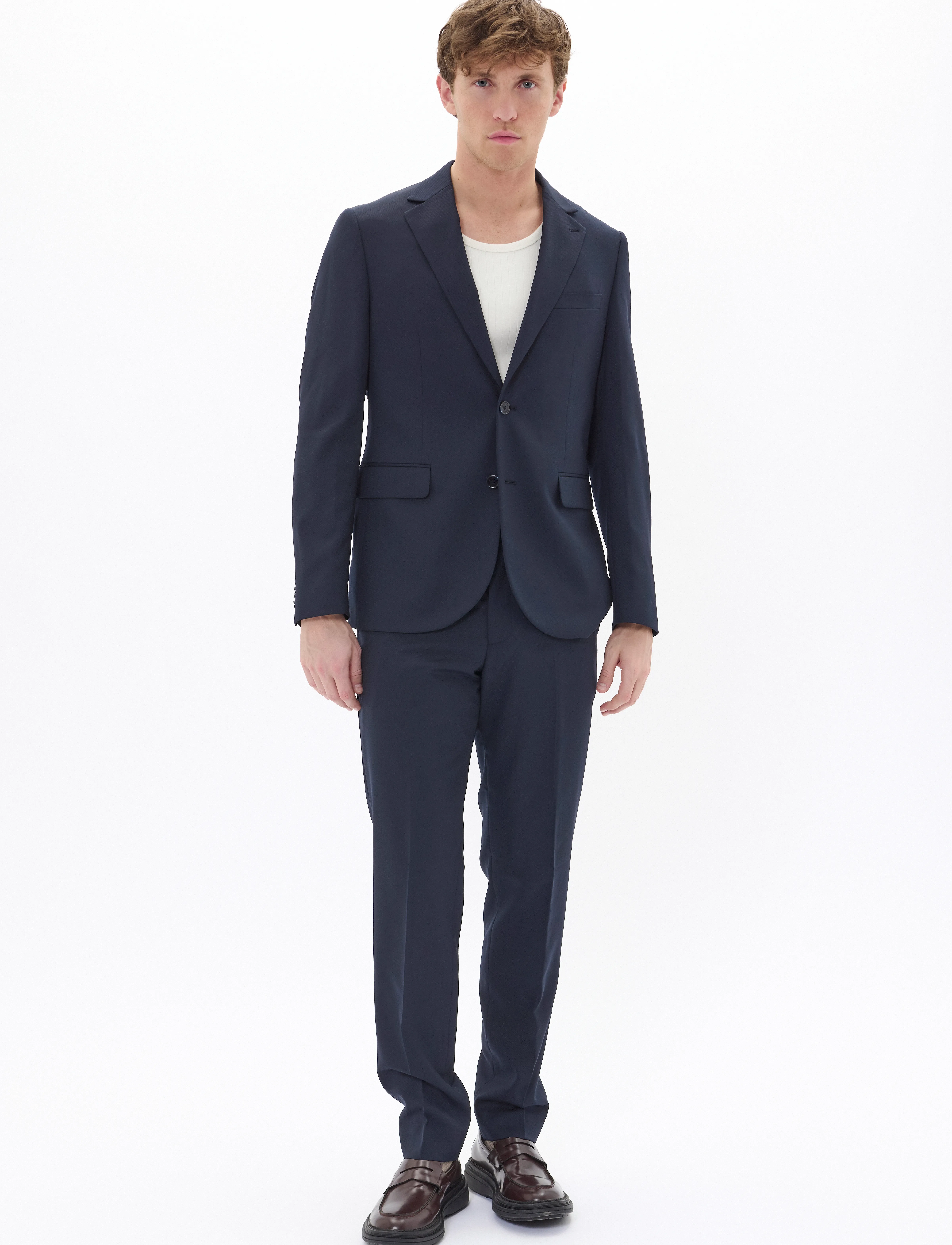 Matinique Mageorge, 52, Navy > Suits & Blazere, Herre