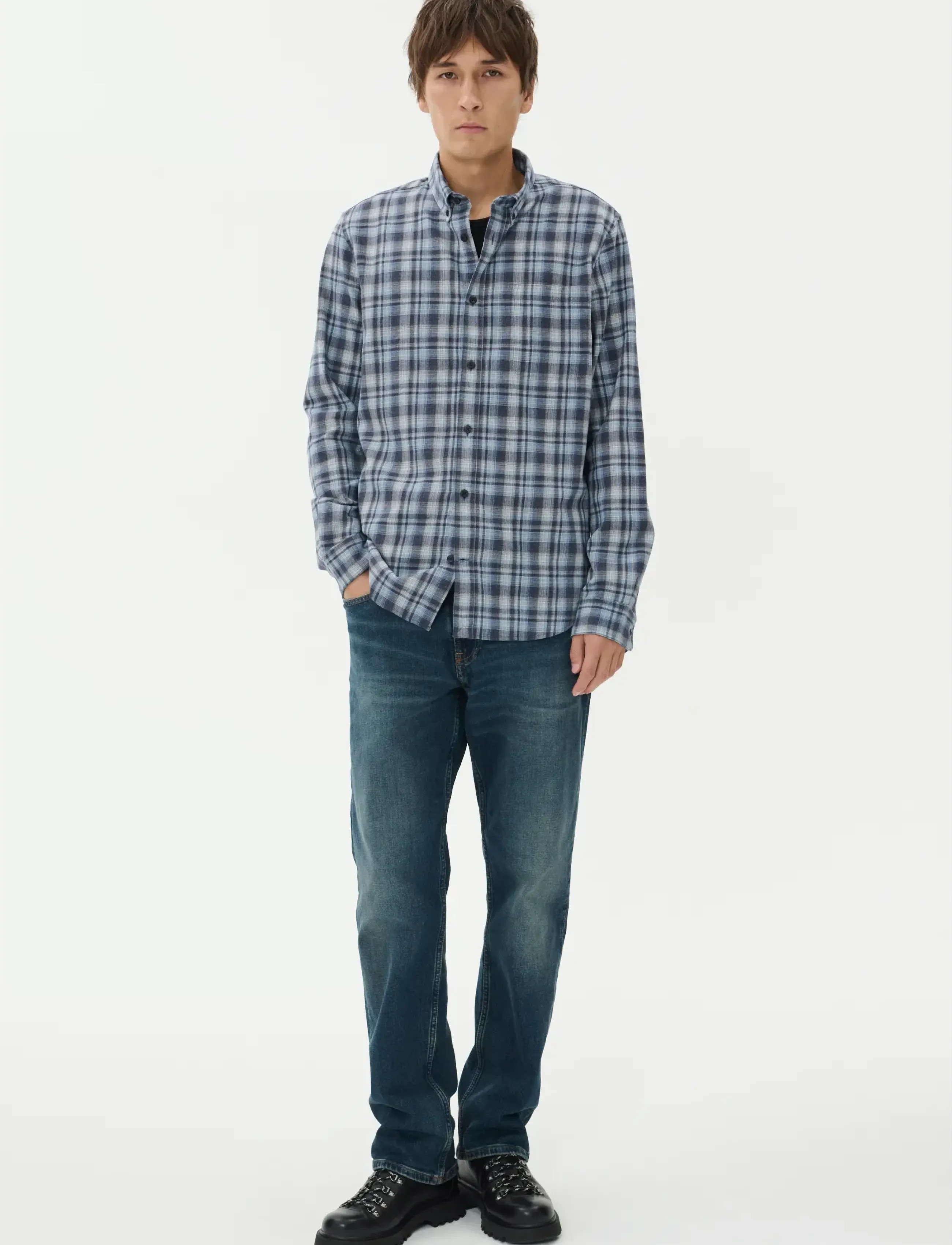 Matinique - MAtrostol BD - casual skjorter - dark navy - 2