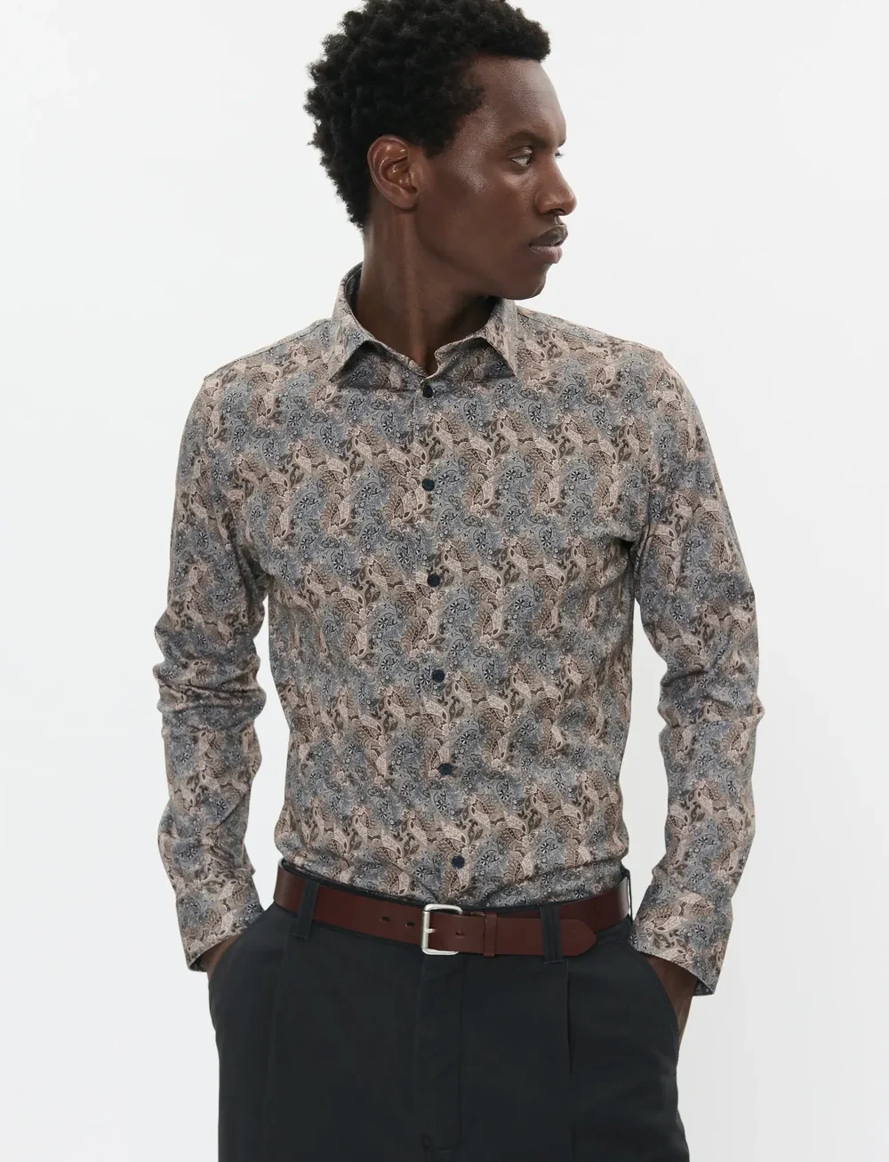 Matinique - MAmarc N - hemden mit muster - winter twig - 0