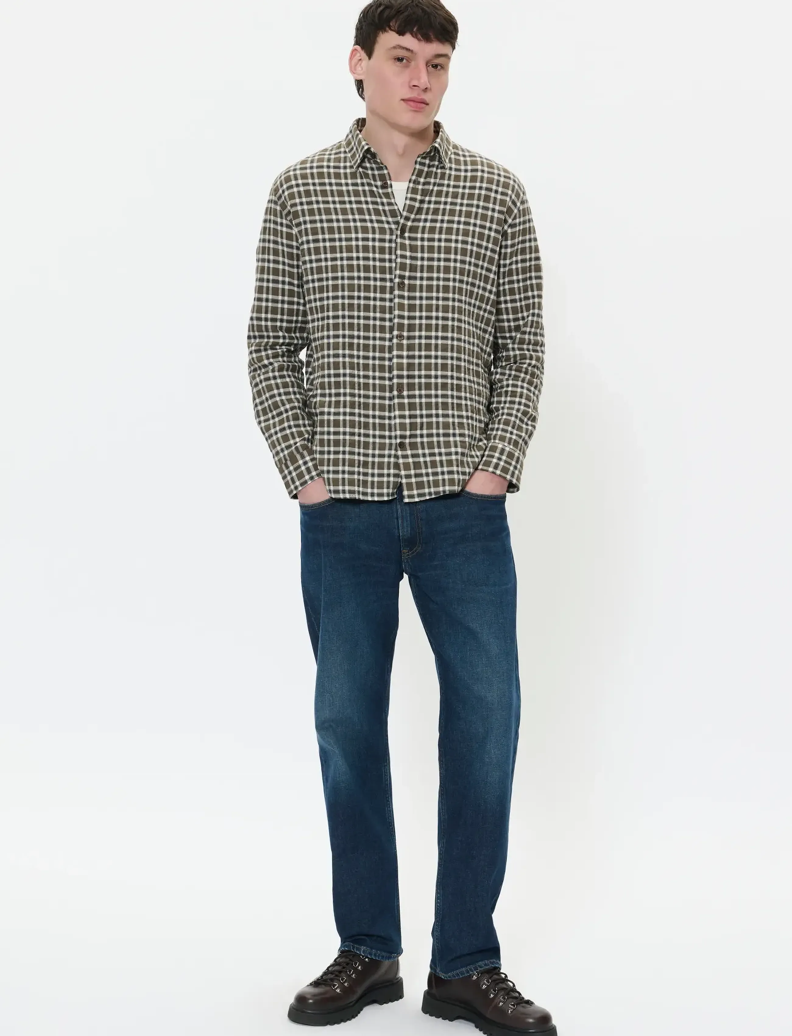 Matinique - MAChristaldo - casual shirts - olive night - 2