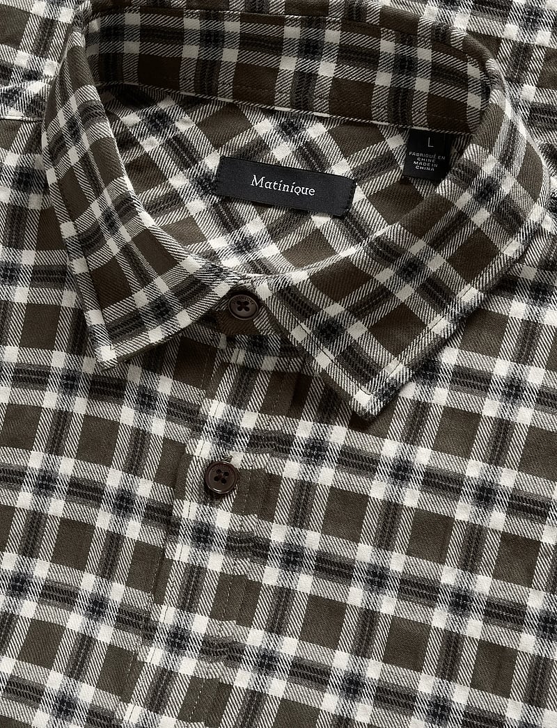 Matinique - MAChristaldo - karierte hemden - olive night - 5