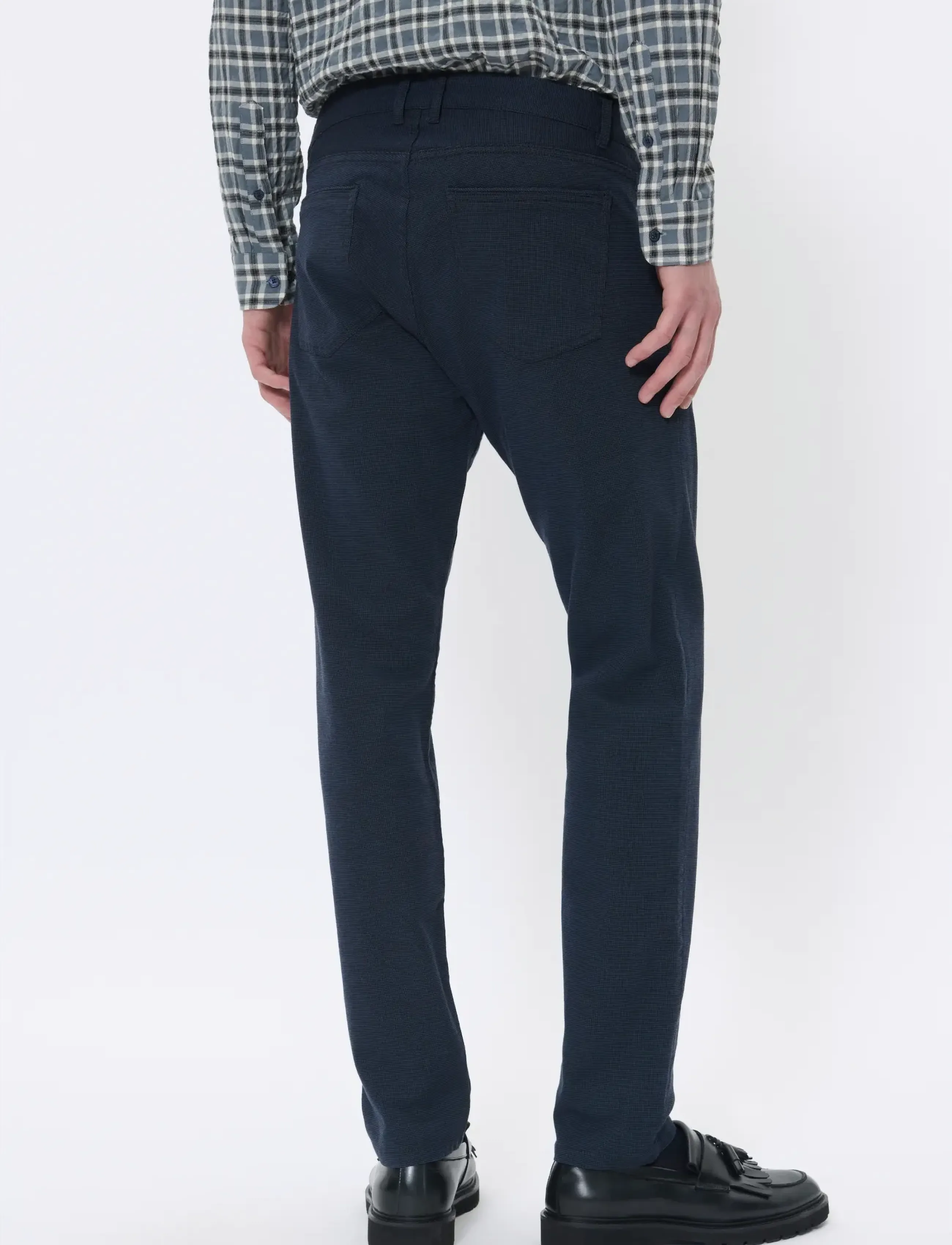 Matinique - MApete - casual trousers - dark navy - 4