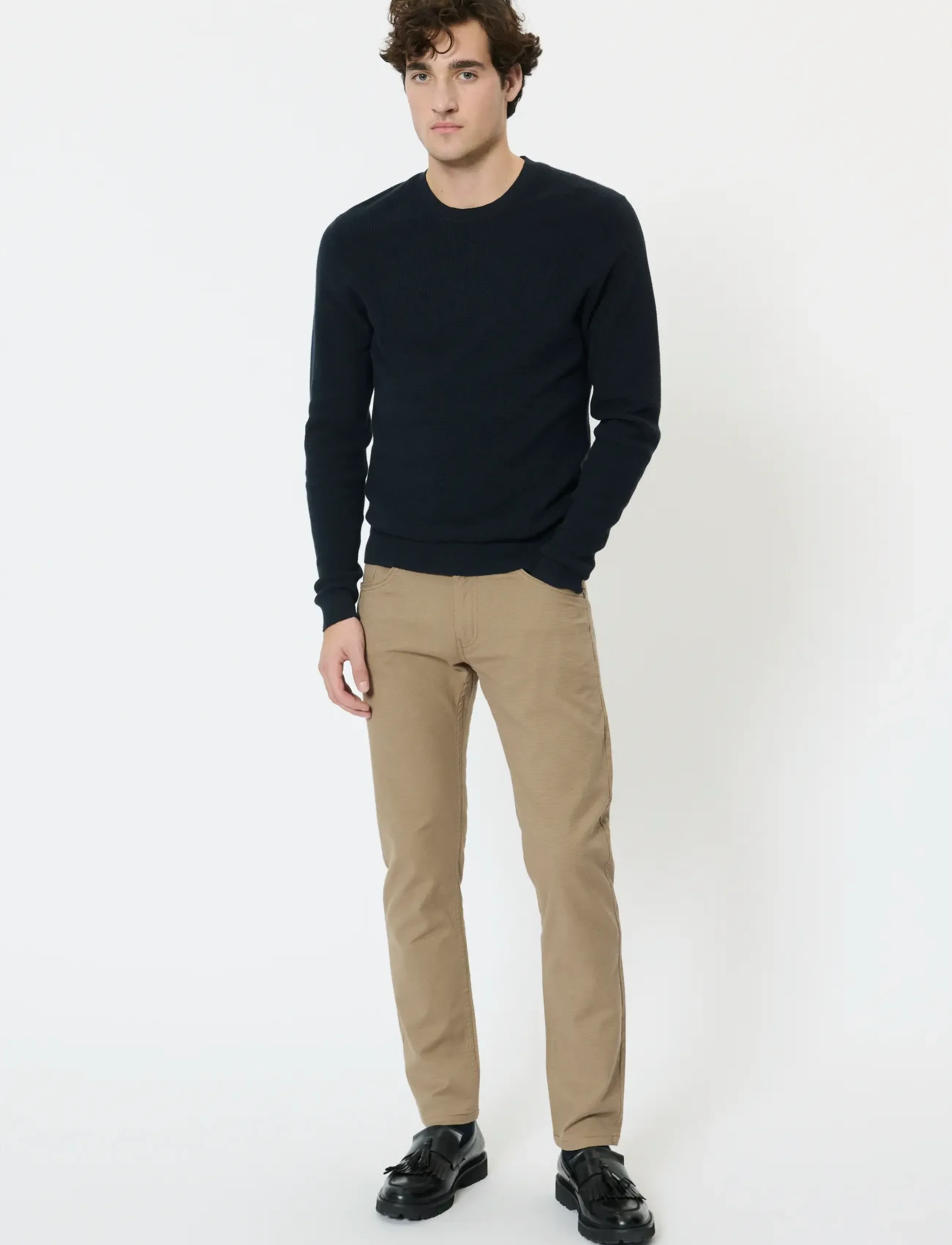 Matinique - MApete - casual trousers - plaza taupe - 2