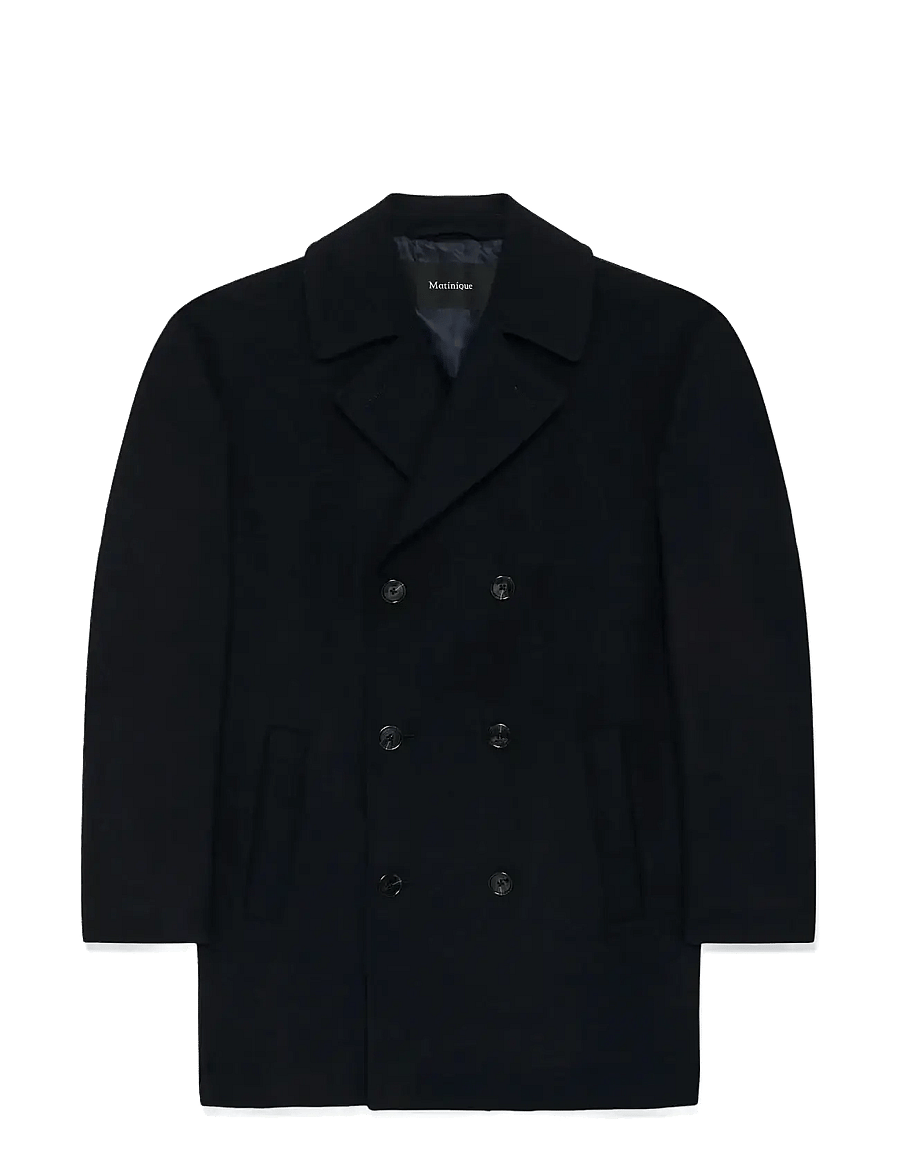 Matinique - MAburnley - wool coats - dark navy - 1