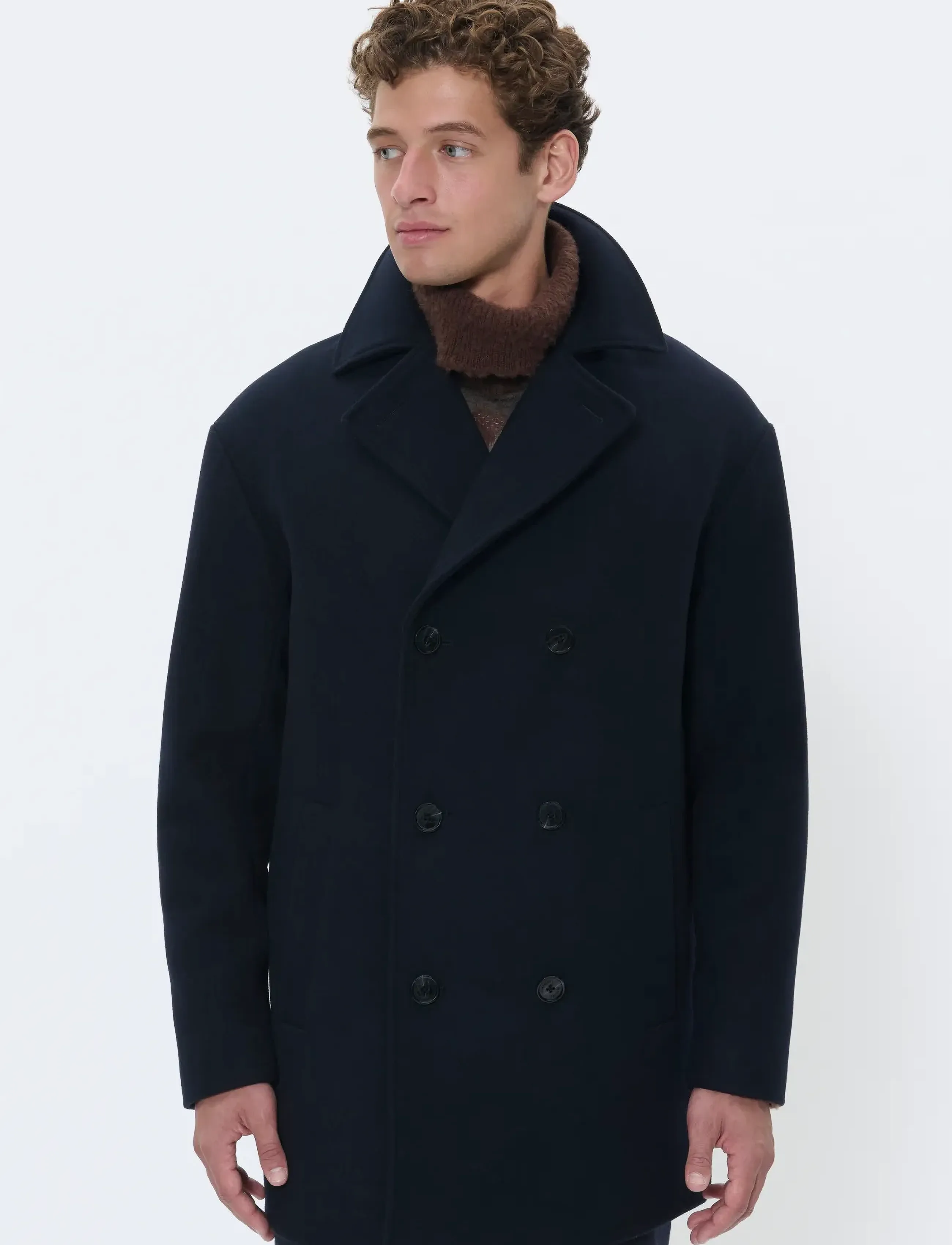 Matinique Maburnley, XXL, Navy, Frakker > Uldfrakker, Herre