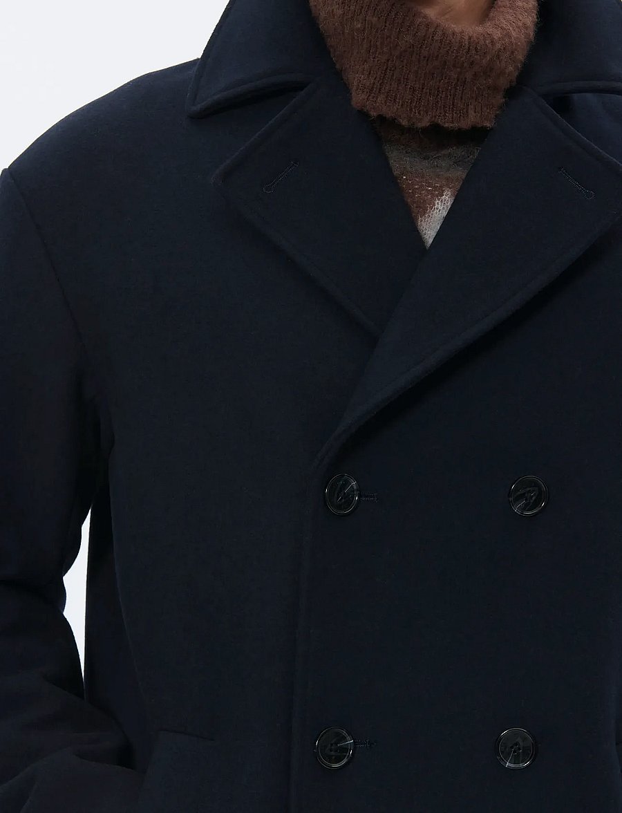 Matinique - MAburnley - wool coats - dark navy - 4