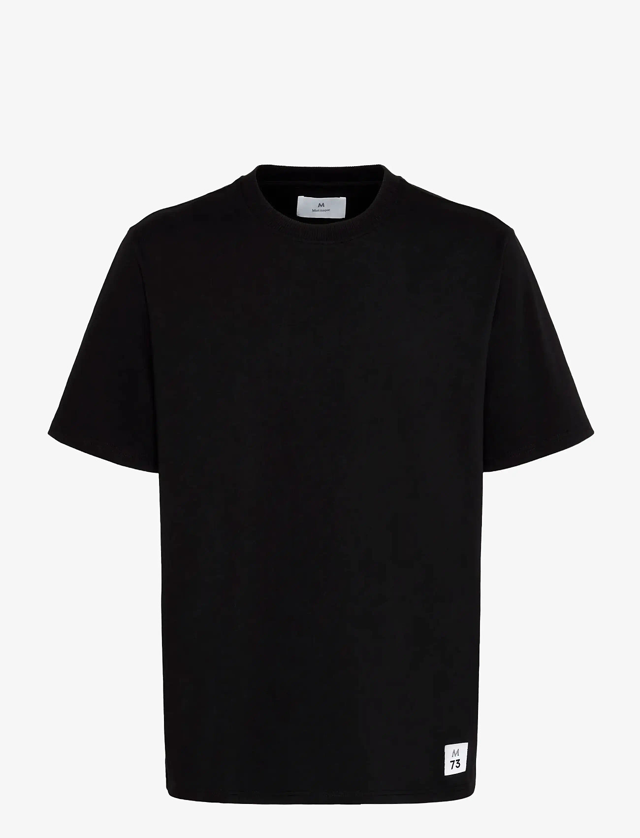 Matinique - MAHanson SS 73 - kortærmede t-shirts - black - 1