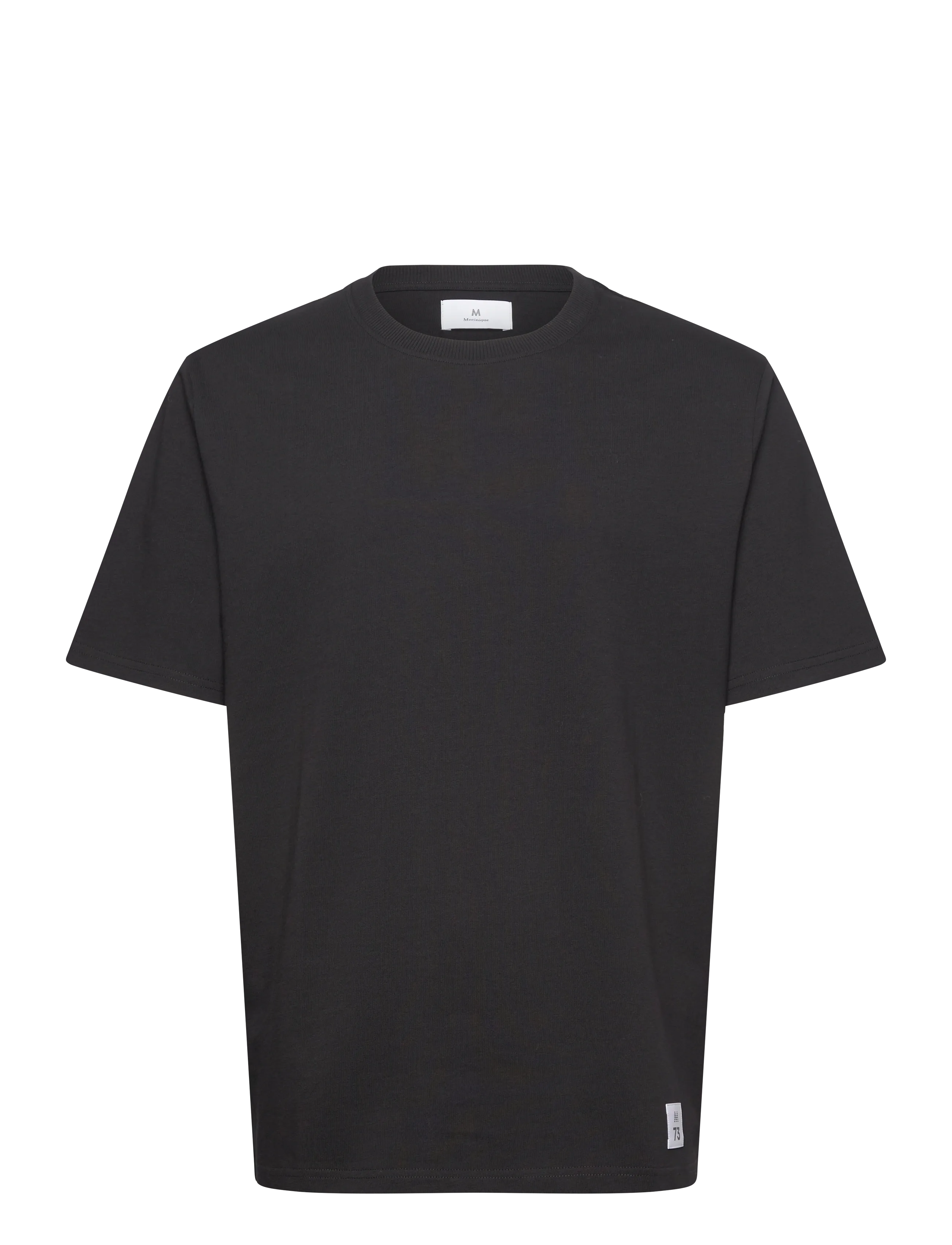 Matinique MAHanson SS 73 - T-shirts - BLACK / black