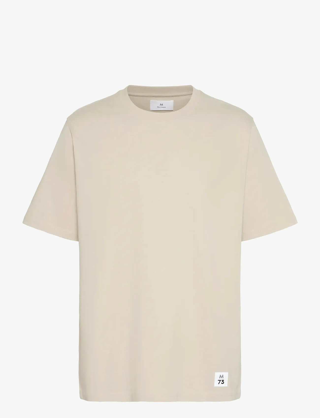 Matinique - MAHanson SS 73 - short-sleeved t-shirts - fog - 1