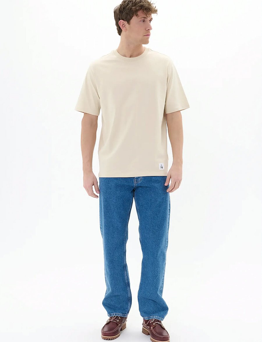 Matinique - MAHanson SS 73 - short-sleeved t-shirts - fog - 3