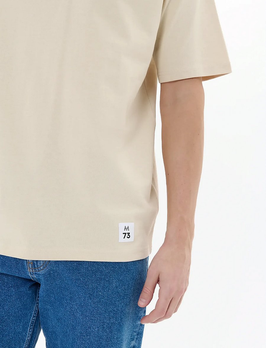 Matinique - MAHanson SS 73 - short-sleeved t-shirts - fog - 5