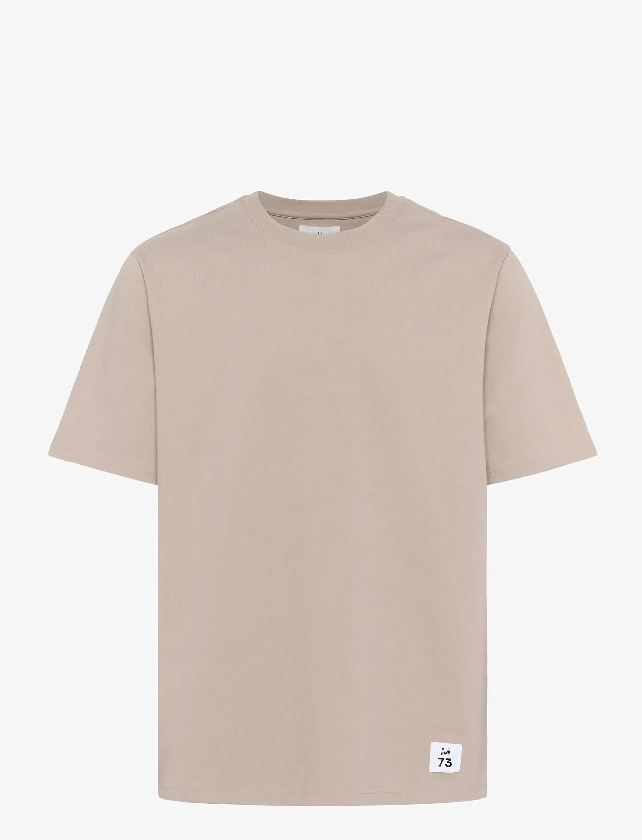 Matinique - MAHanson SS 73 - kortærmede t-shirts - plaza taupe - 1