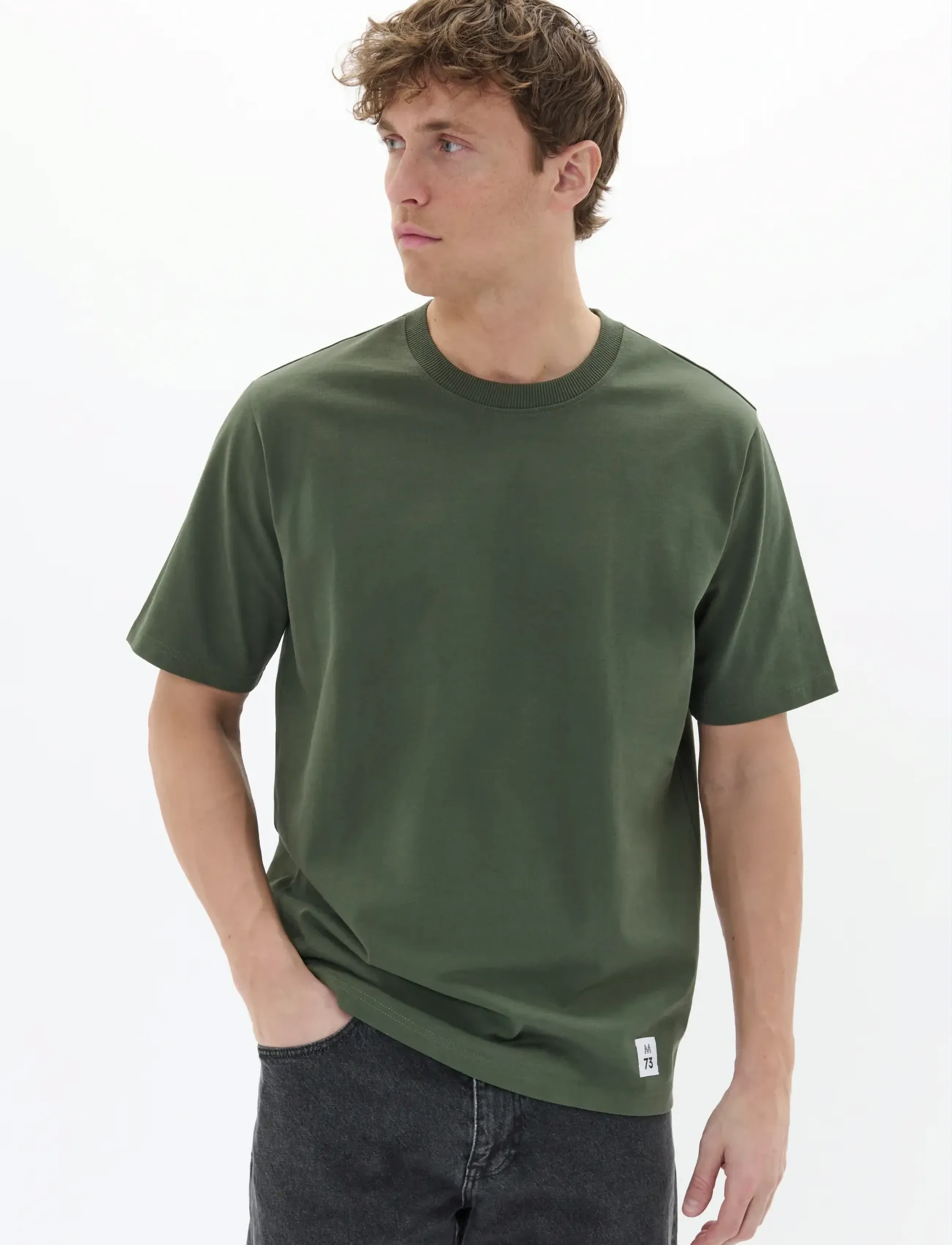 Matinique MAHanson SS 73 - Riided - THYME / khaki/green