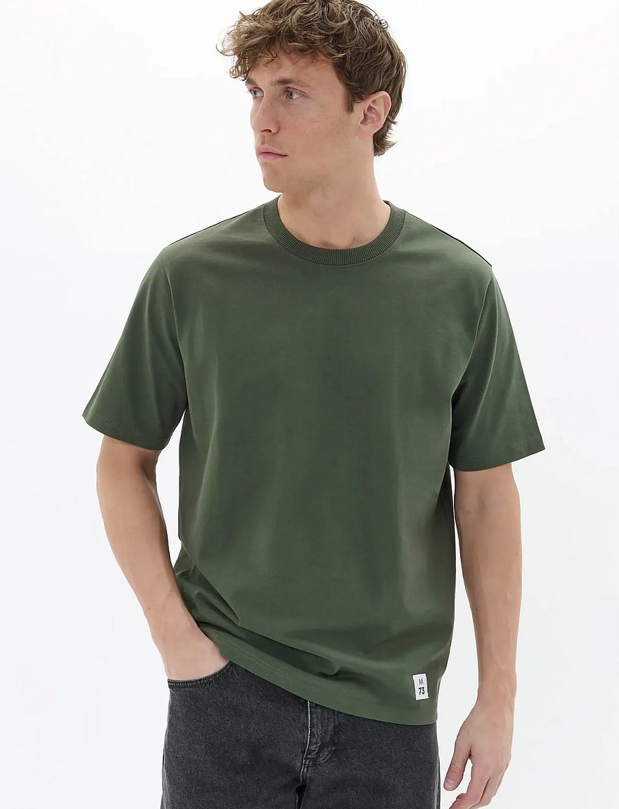 Matinique - MAHanson SS 73 - kurzärmelige t-shirts - thyme - 0