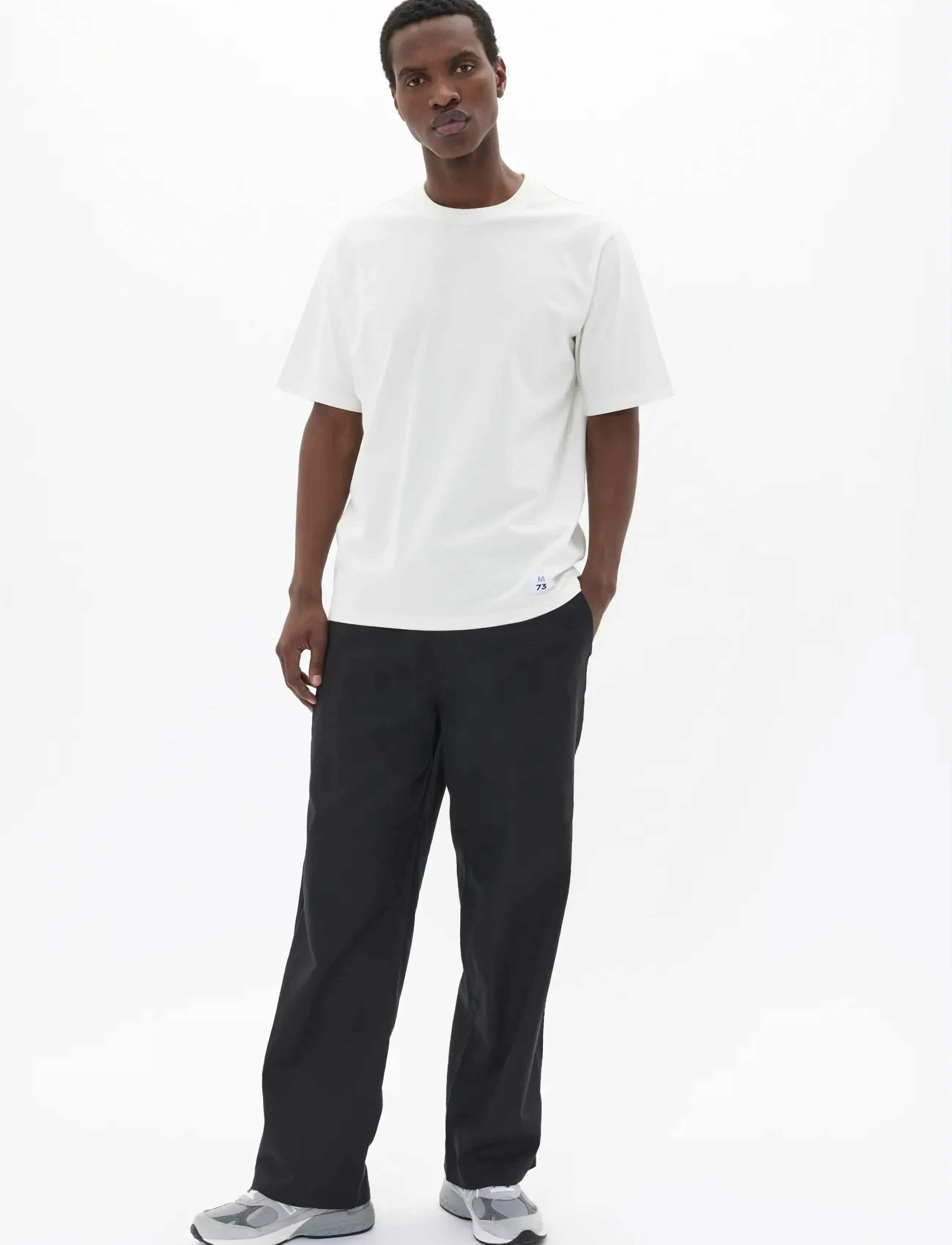 Matinique - MAHanson SS 73 - short-sleeved t-shirts - vanilla ice - 3