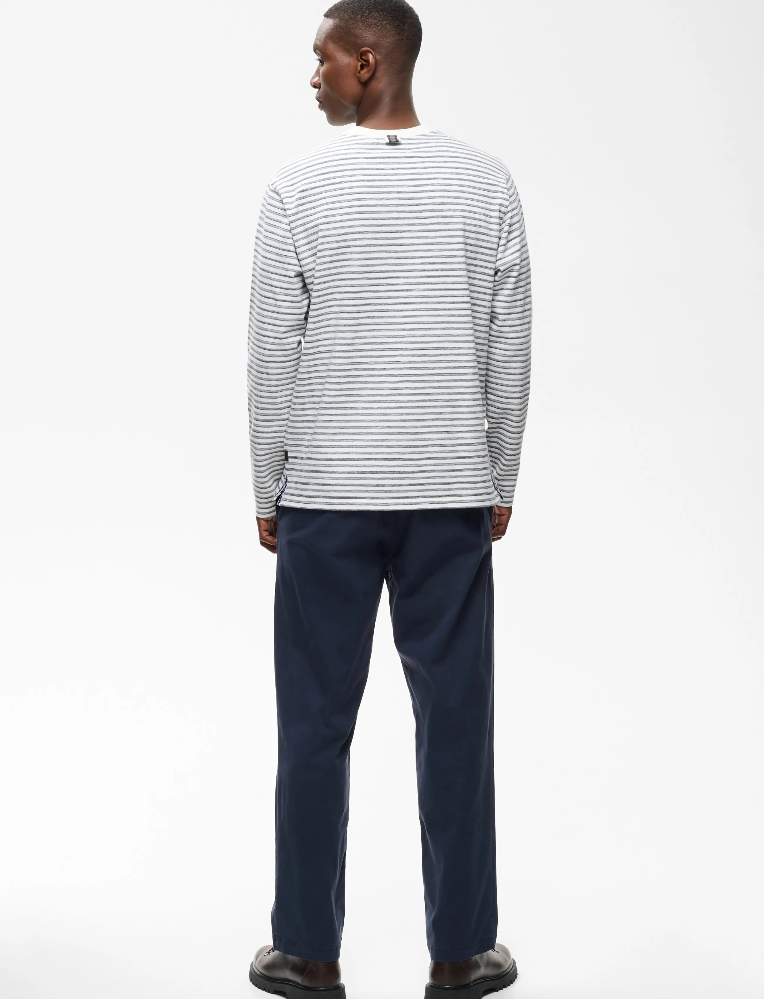 Matinique - MAkai ls Heritage - langærmede t-shirts - blue nights - 3