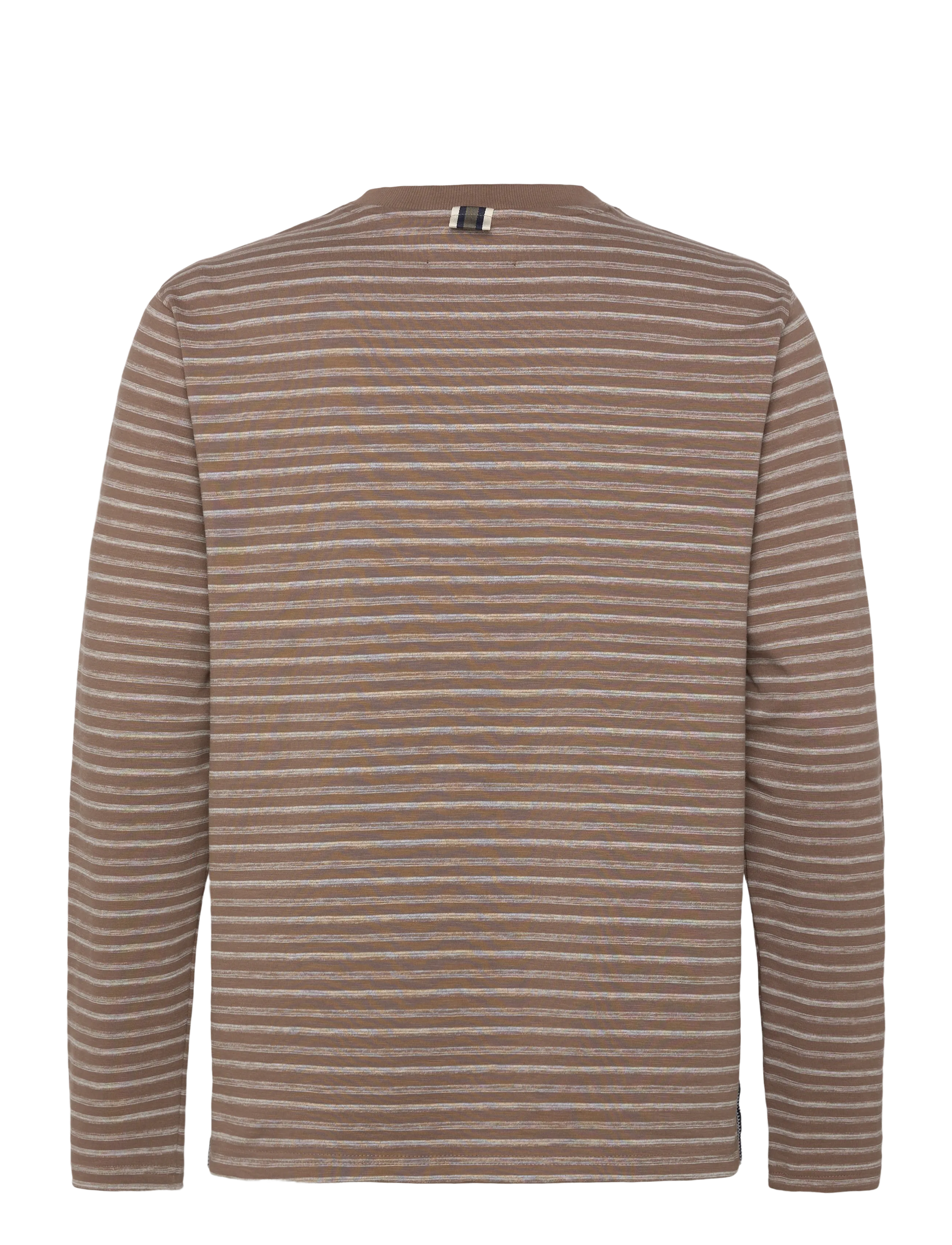 Matinique - MAkai ls Heritage - long-sleeved t-shirts - caribou - 2