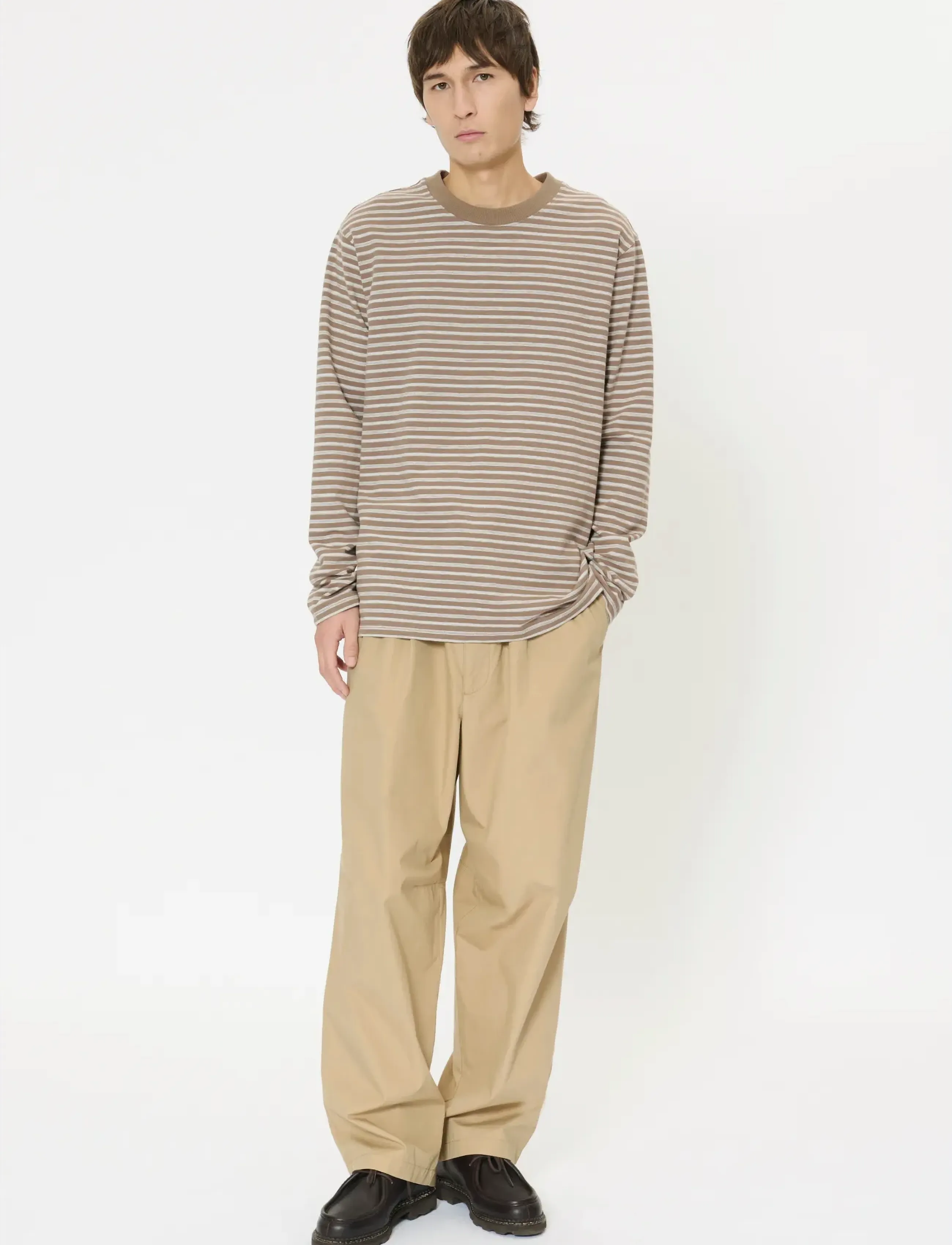 Matinique - MAkai ls Heritage - long-sleeved t-shirts - caribou - 2