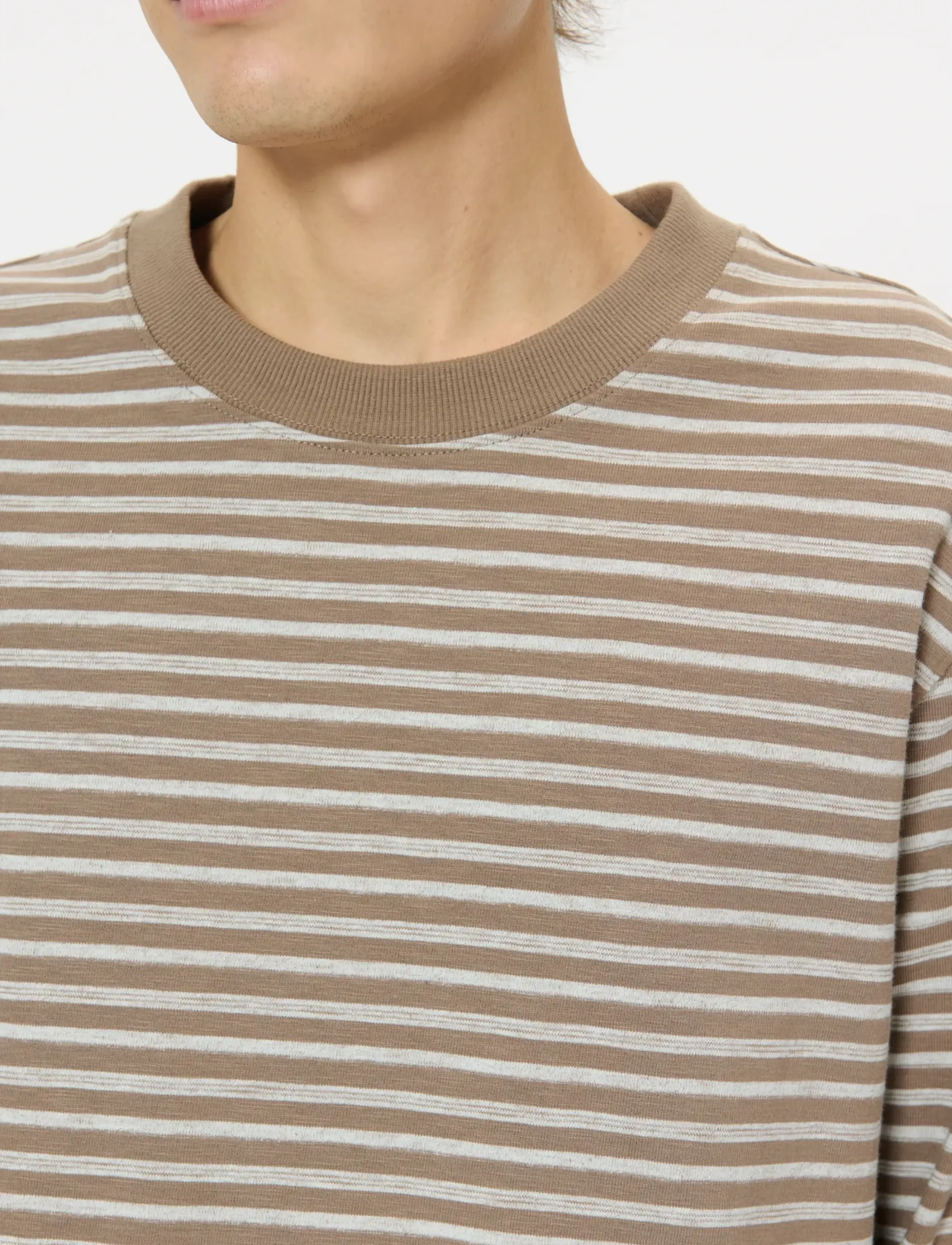Matinique - MAkai ls Heritage - long-sleeved t-shirts - caribou - 4