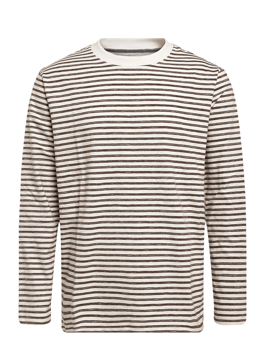 Matinique - MAkai ls Heritage - langærmede t-shirts - dark earth - 1