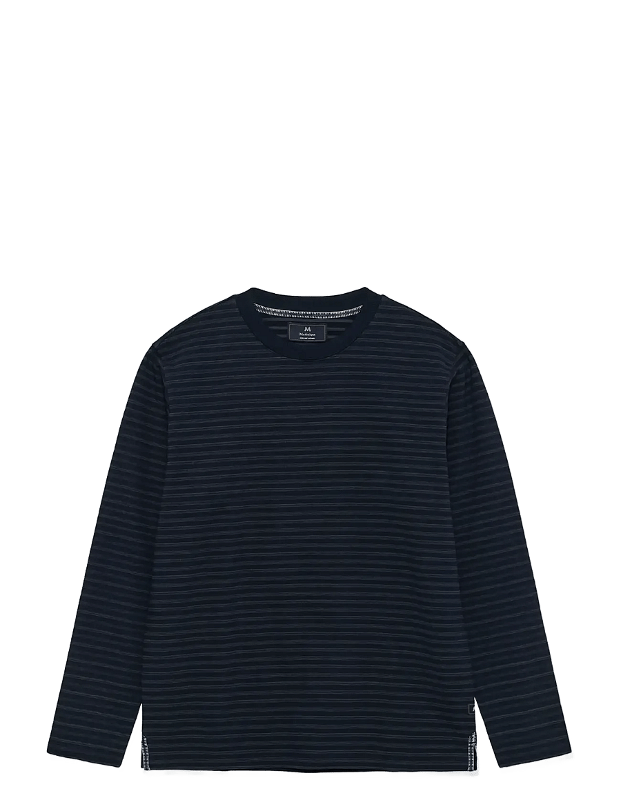 Matinique - MAkai ls Heritage - långärmade t-shirts - dark earth - 1