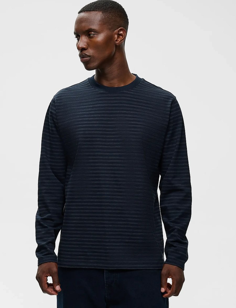 Matinique - MAkai ls Heritage - långärmade t-shirts - dark earth - 0