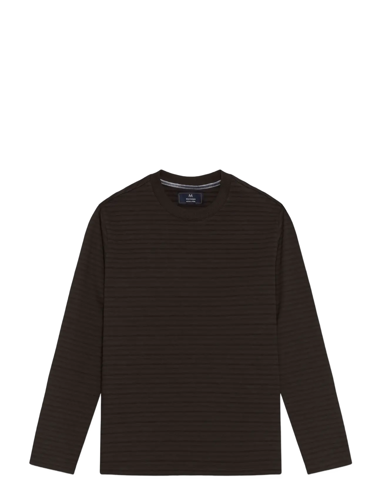 Matinique - MAkai ls Heritage - langärmelige t-shirts - turkish coffee - 1