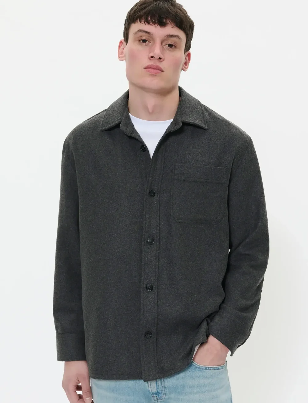 Matinique - MAcracow - shop by occasion - dark grey melange - 0