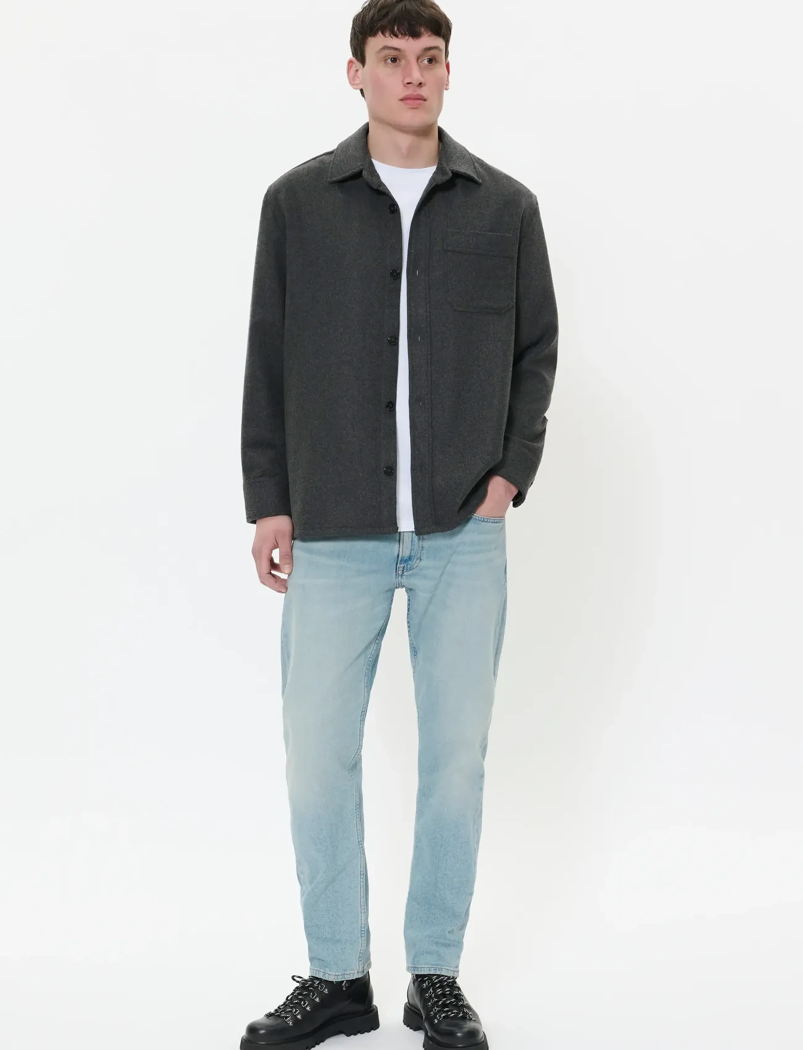 Matinique - MAcracow - mænd - dark grey melange - 2