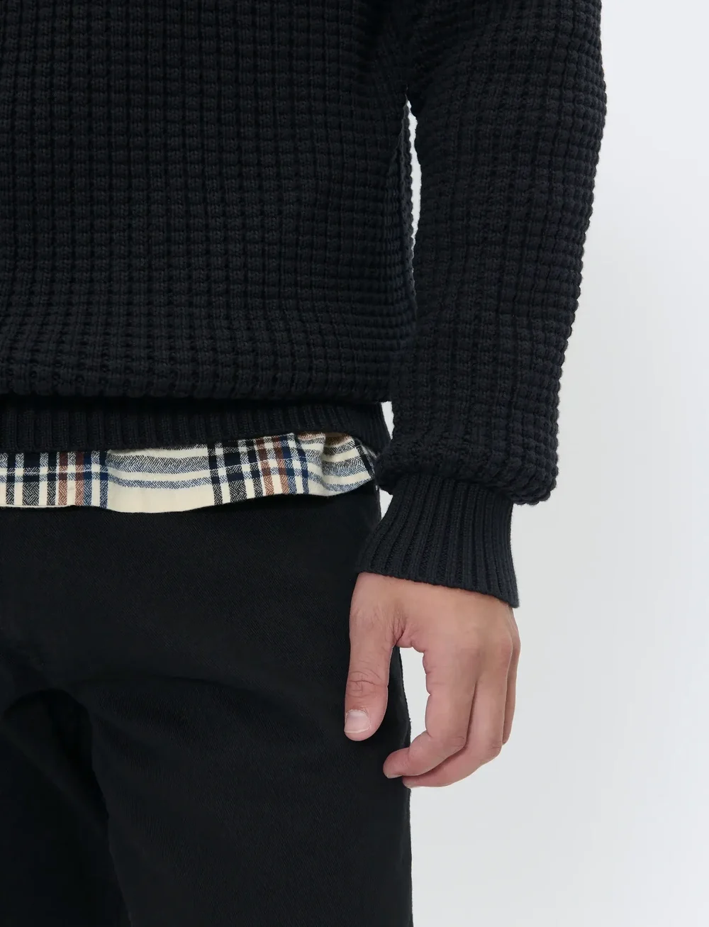 Matinique - MAtriton - Ümmarguse kaelusega kudumid - black - 4