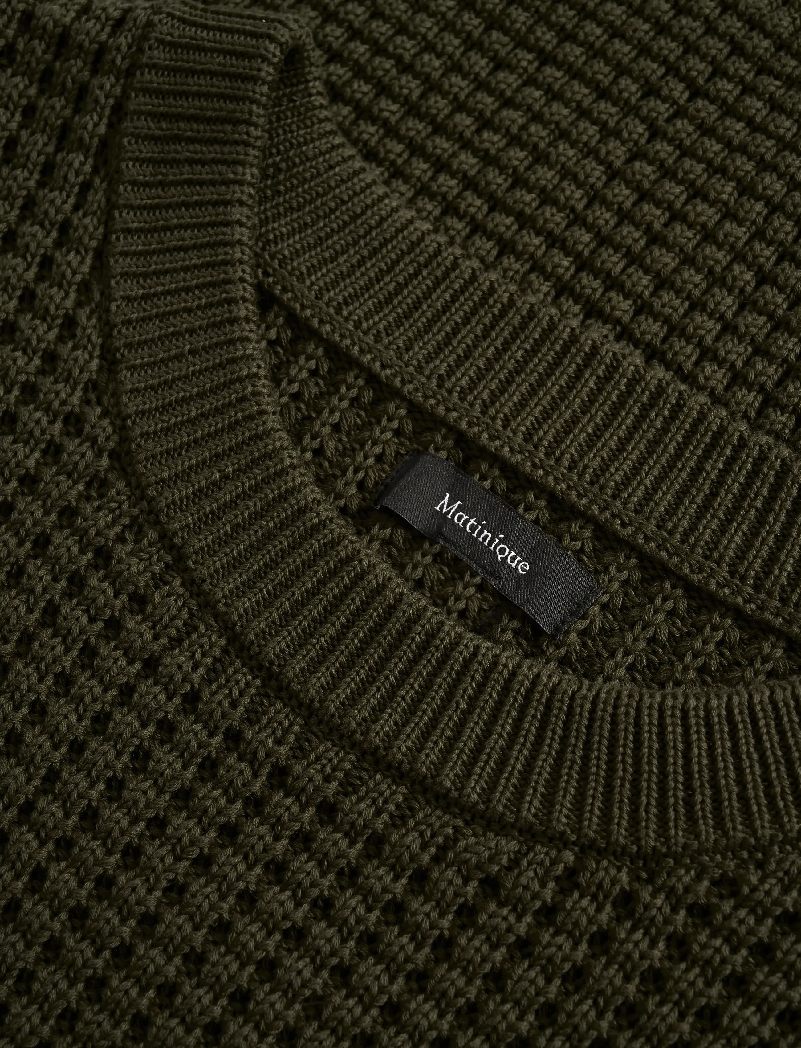 Matinique - MAtriton - strik - olive night - 5