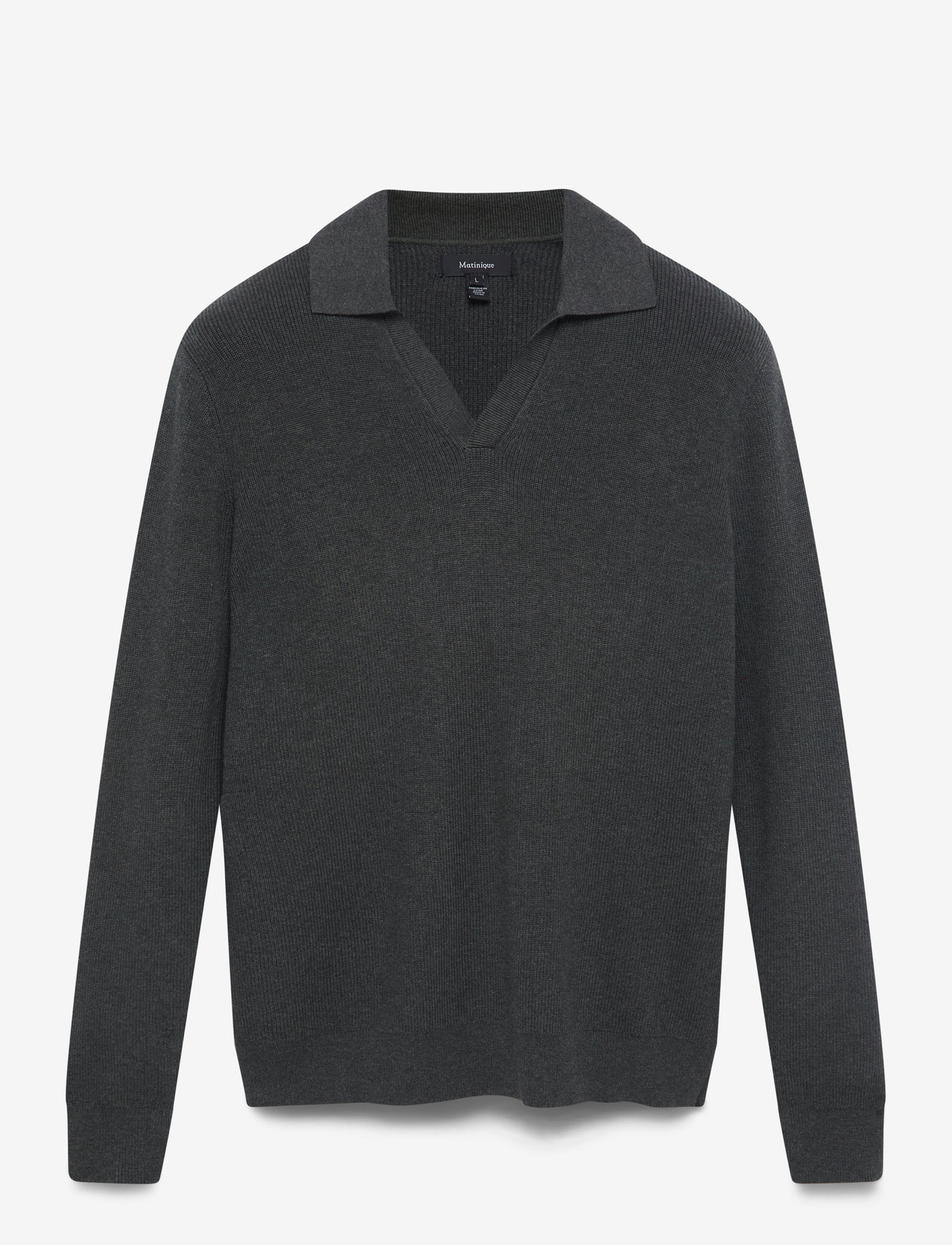 Matinique - MAkollo - autumn clothing - dark grey melange - 0